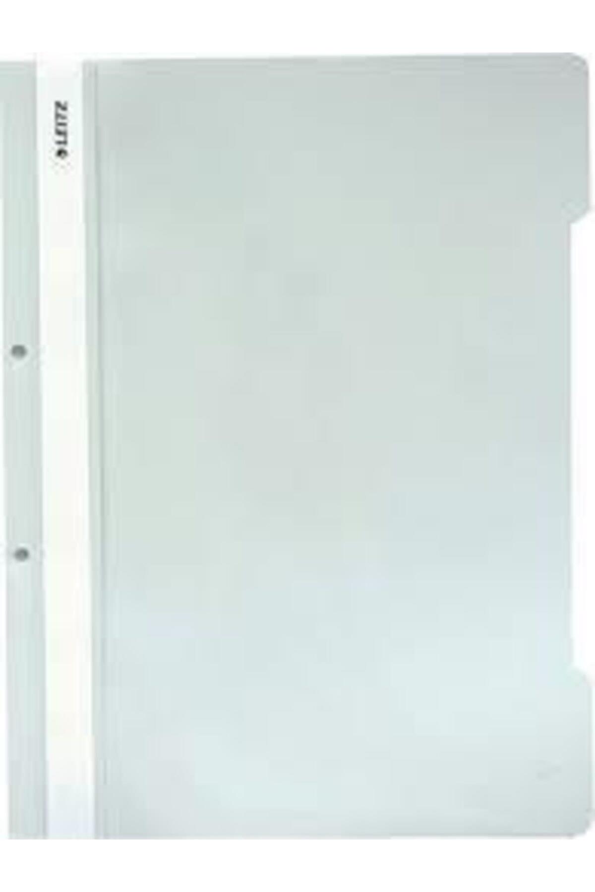 Leitz Telli Dosya Plastik Beyaz L-4189 (50 Li Paket)