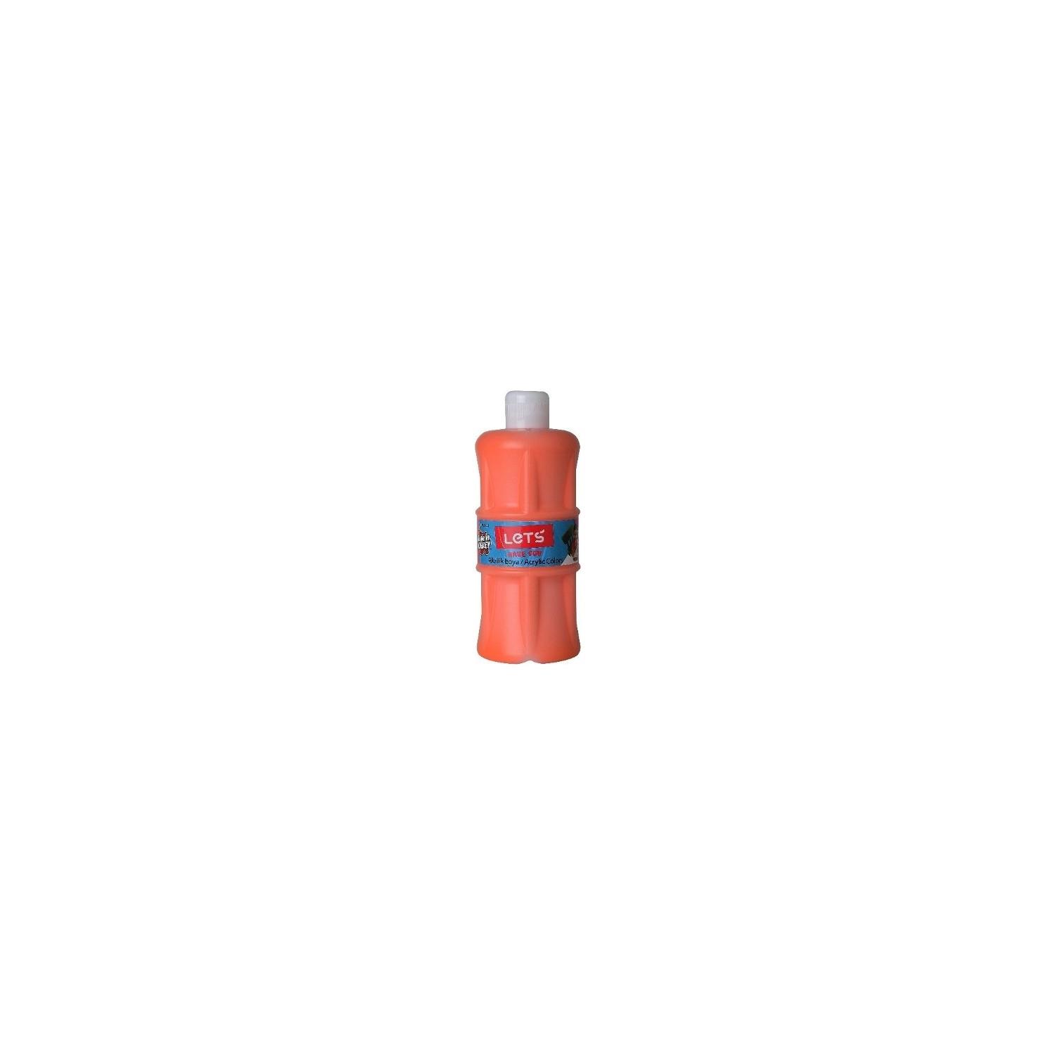 Lets Akrilik Boya 500 ML Turuncu Akrilik Boya