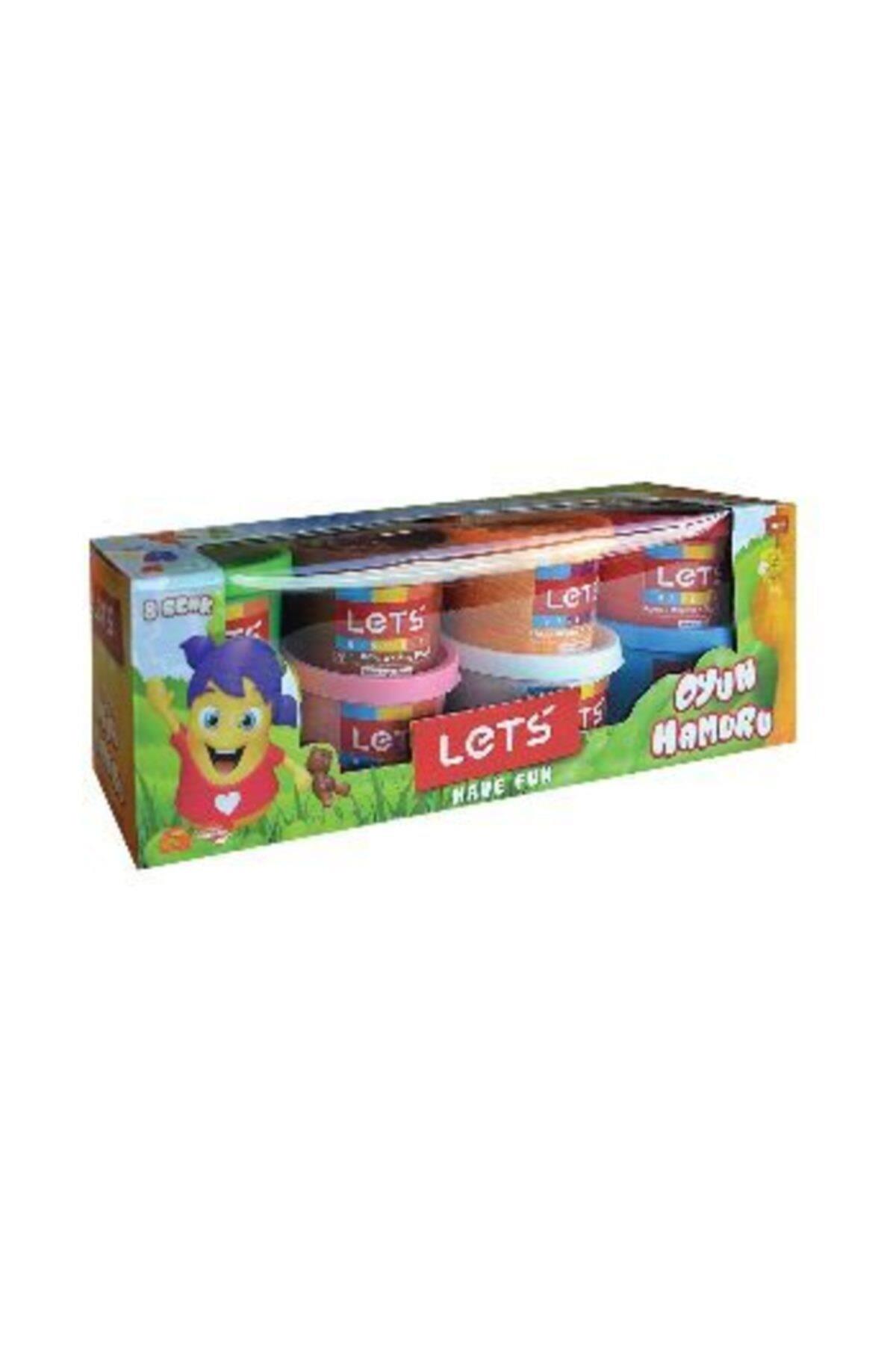 Lets Oyun Hamuru 800 GR 8 Renk L8348