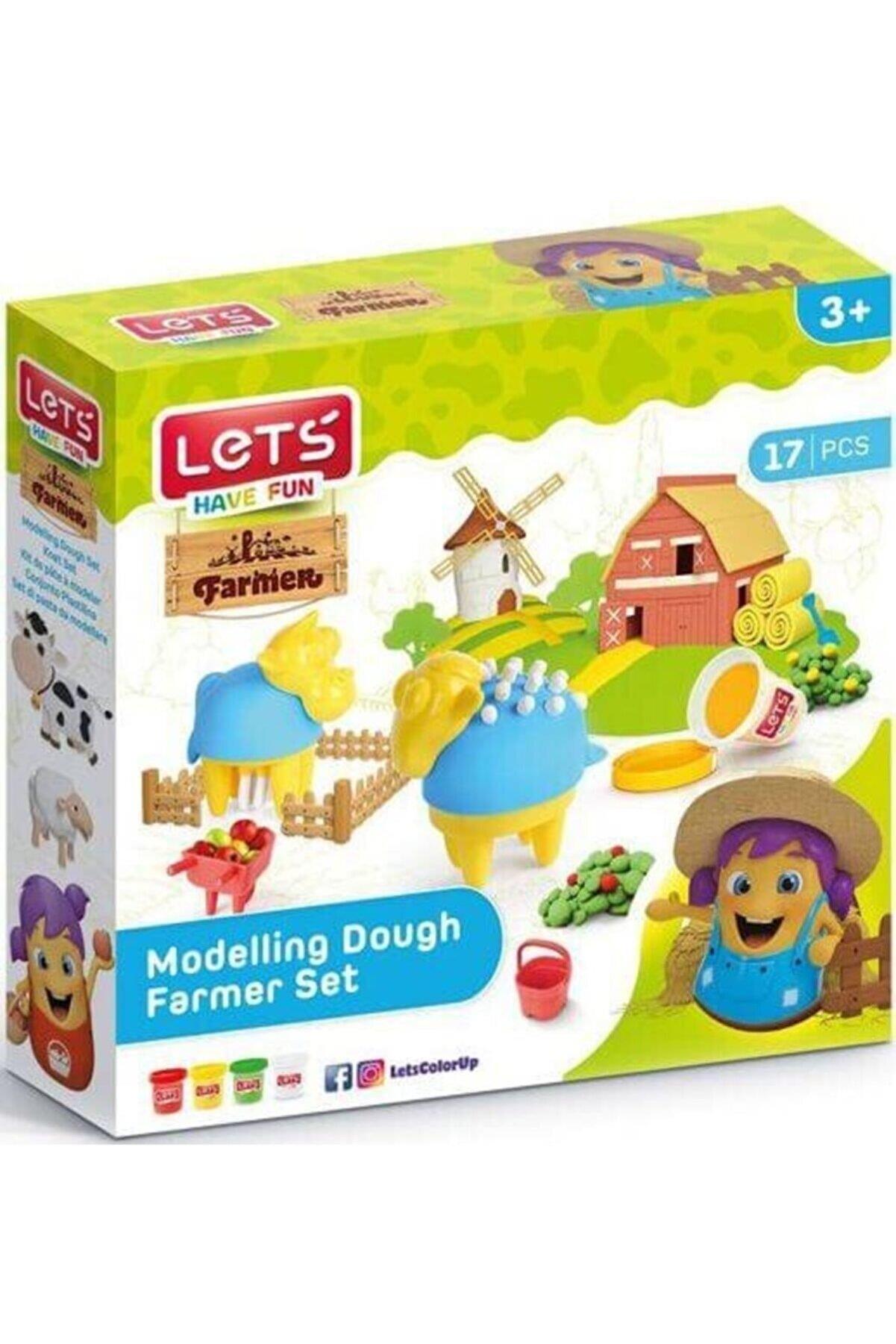 Lets Modelleme Seti Oyun Hamuru Çiftlik Seti