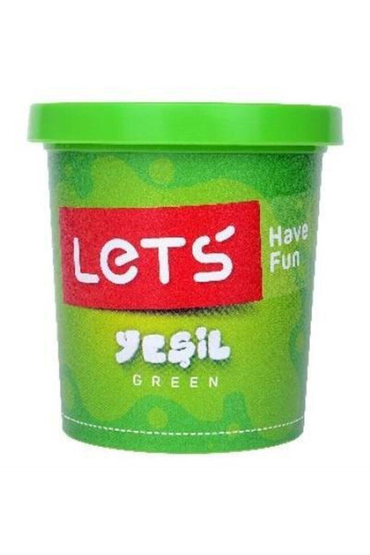 Lets Oyun Hamuru Tek Renk 150 GR Yeşil Oyun Hamuru