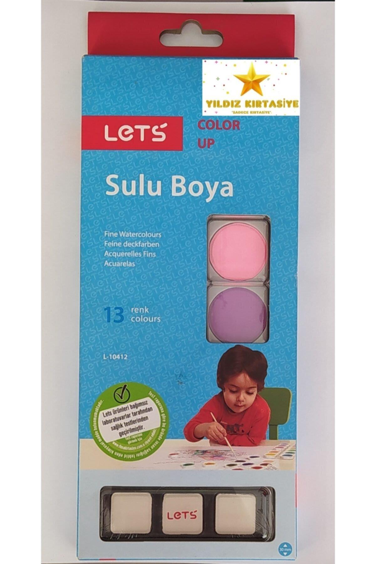 Lets Sulu Boya 12 Renk Sulu Boya