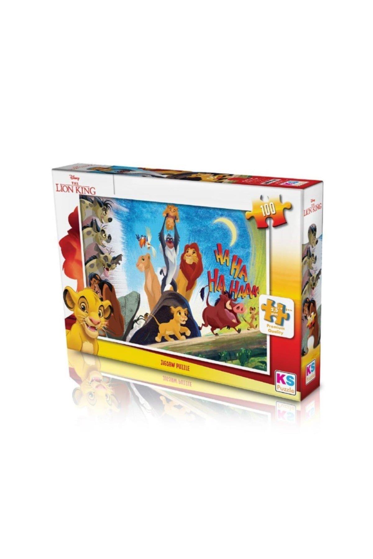 Ks Games Lion King 100 Parça Çocuk Puzzle