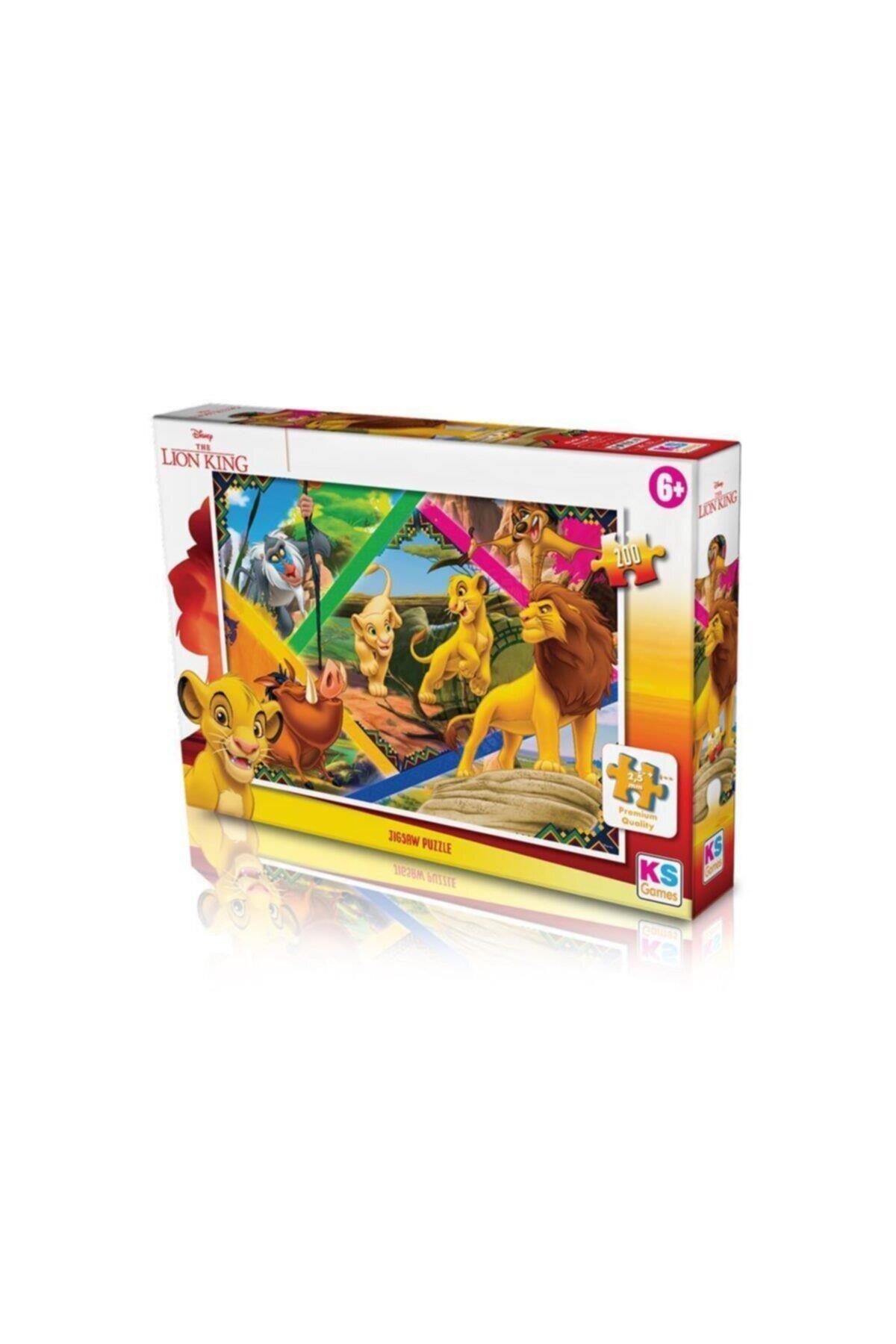 Ks Games Lion King Puzzle 200 Parça Puzzle