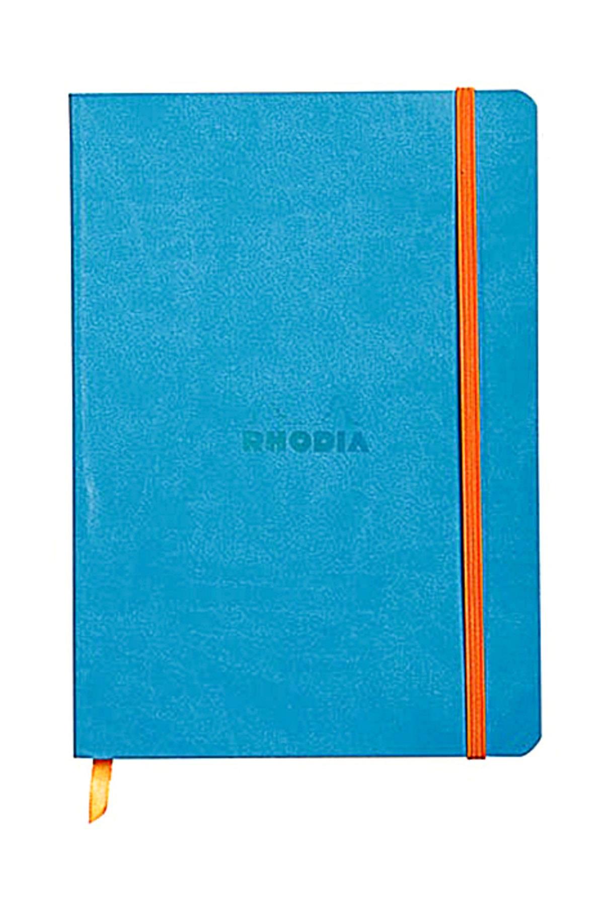 Liz Defter Turkuaz Ofset Kapak Lastikli Çizgili 96 YP 19x25 TOFS130Ç