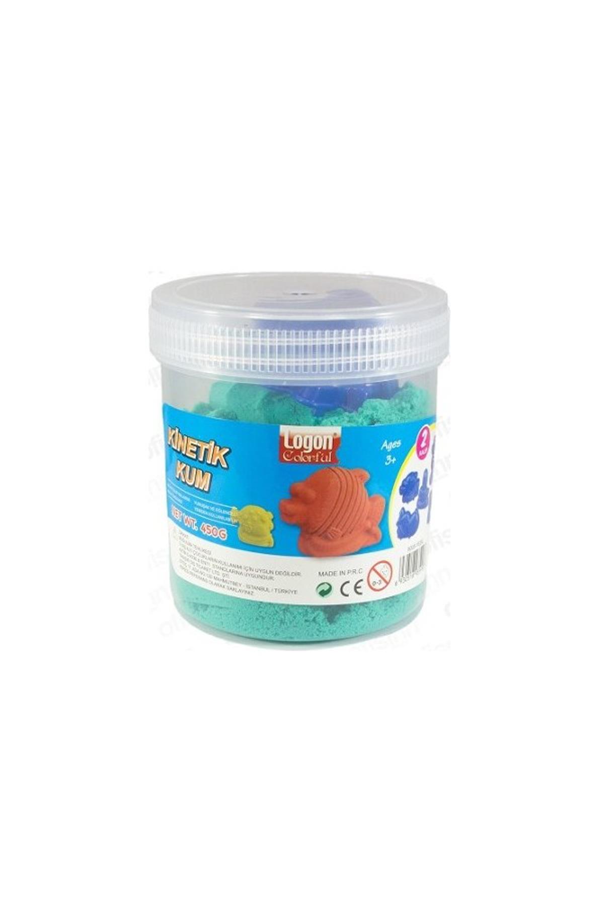 Logon Kinetik Kum 900 GR 5 Lİ Kalıp Yeşil 6006