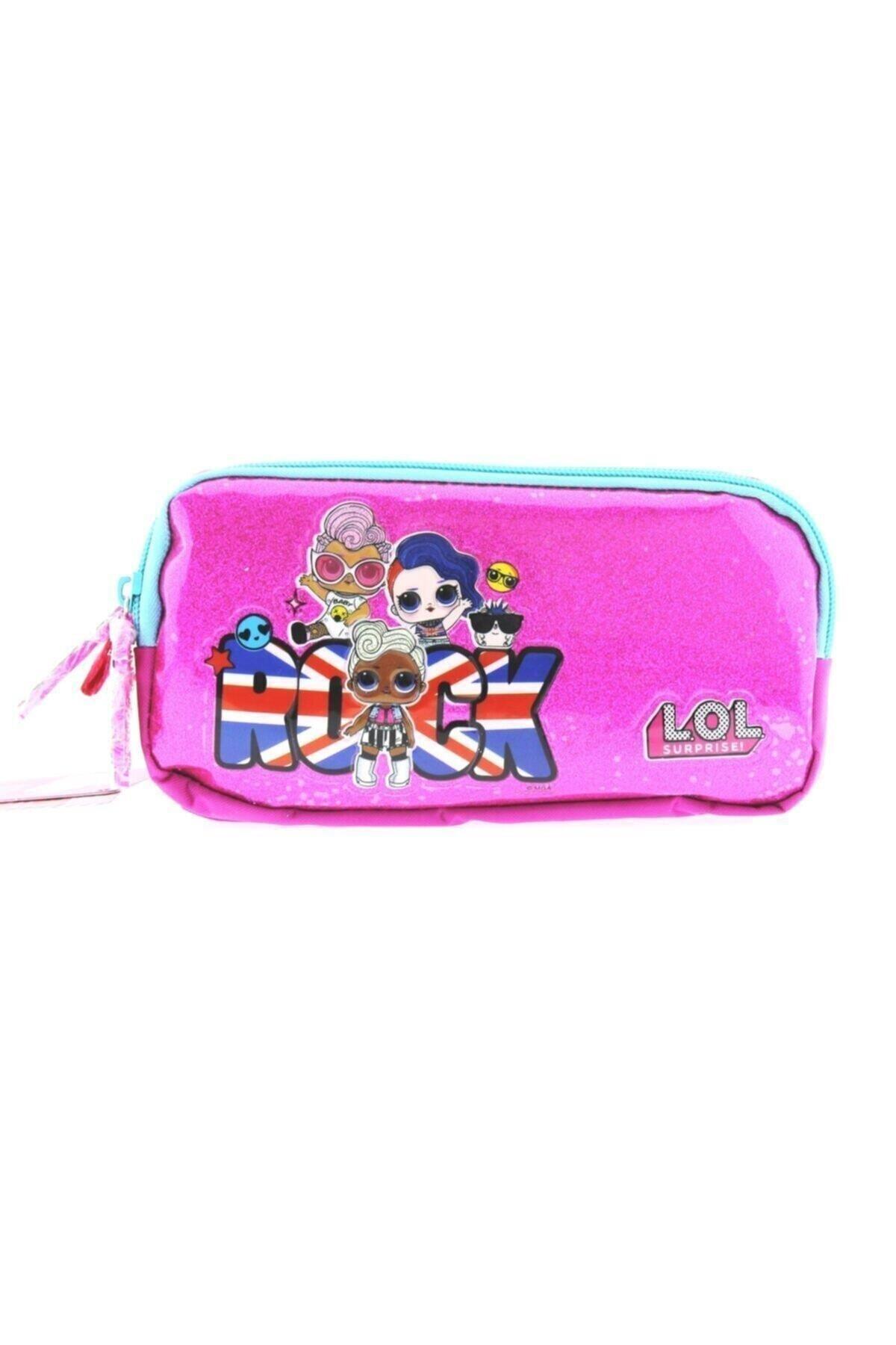 Lol Açık Pembe Rock Kalem Kutusu