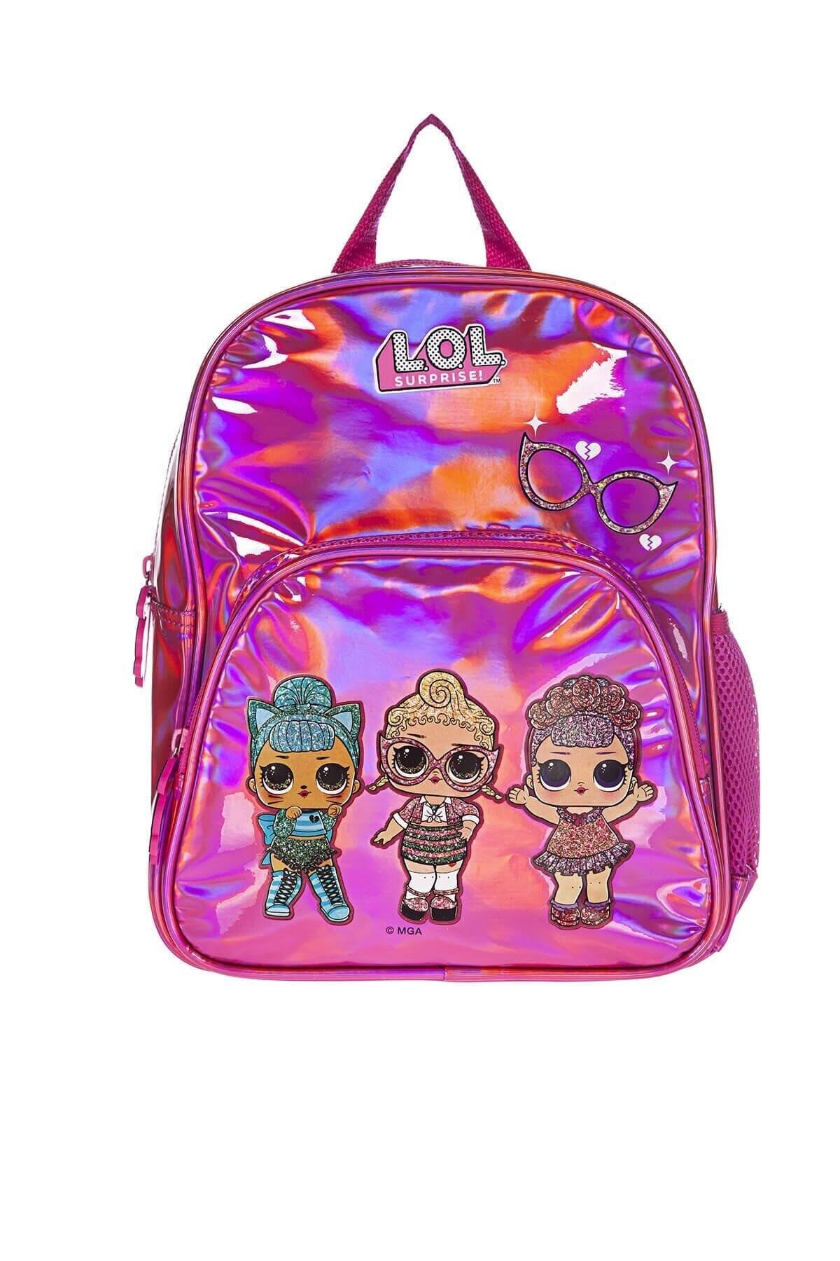 Lol Surprise Fashion Anaokulu Sırt Çantası Parlak Pembe