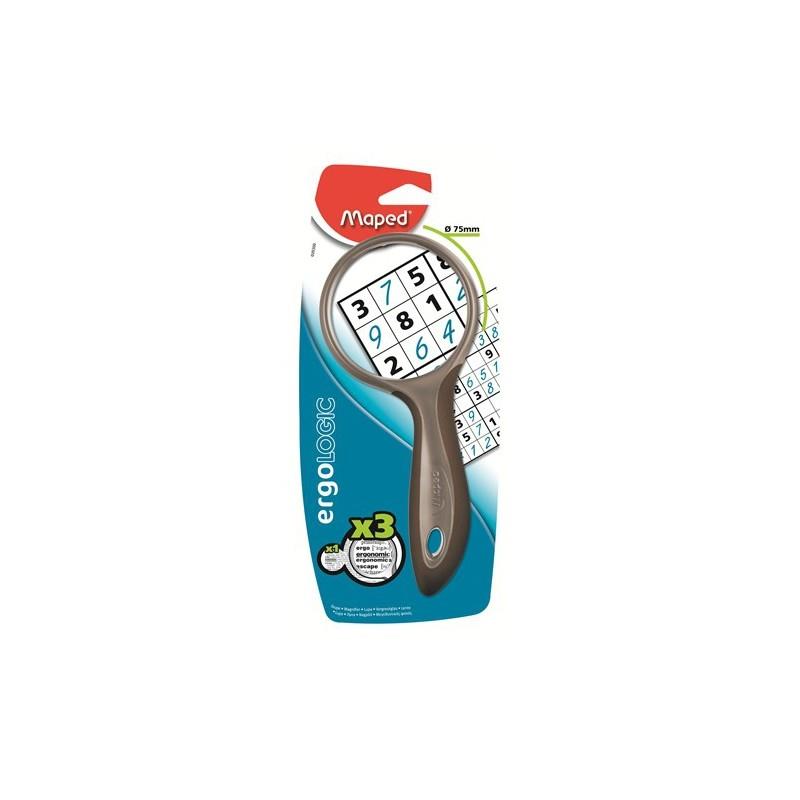 Maped Büyüteç Ergologıc x3 75 MM Gri 039300