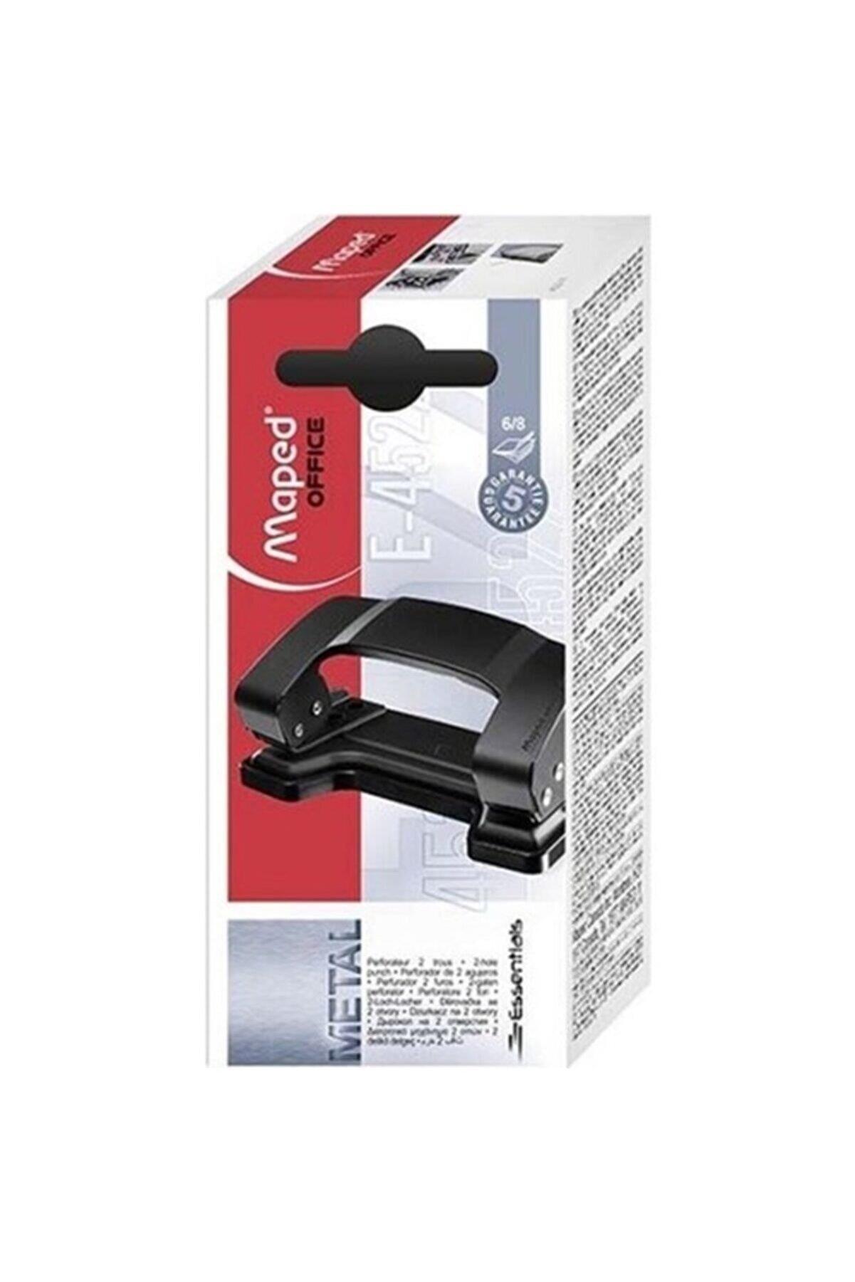 Maped Essential Metal Delgeç 6 Sayfa Kapasiteli 2 Delik Delgeç