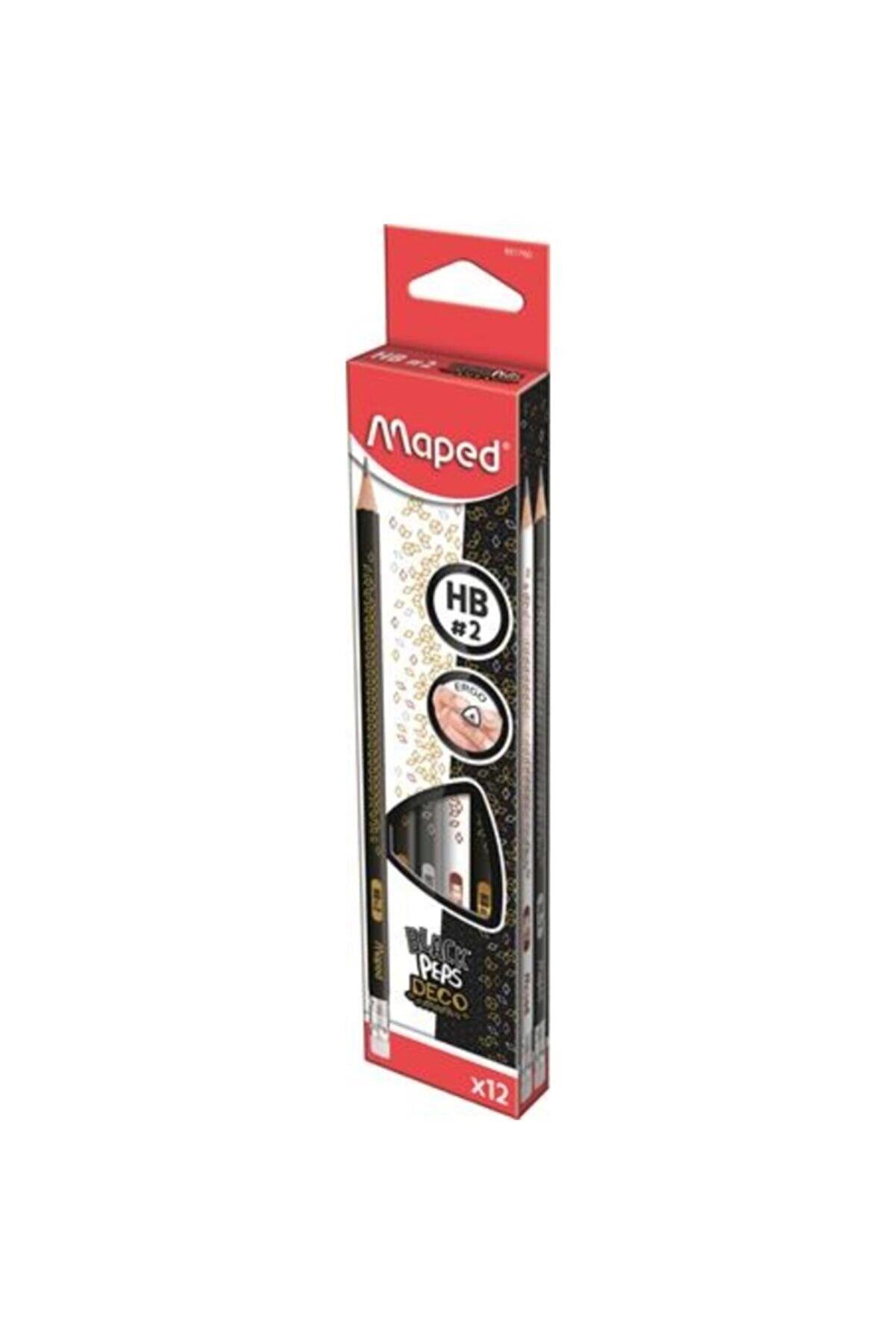 Maped Kurşun Kalem Deco Hb (12 Li Paket)