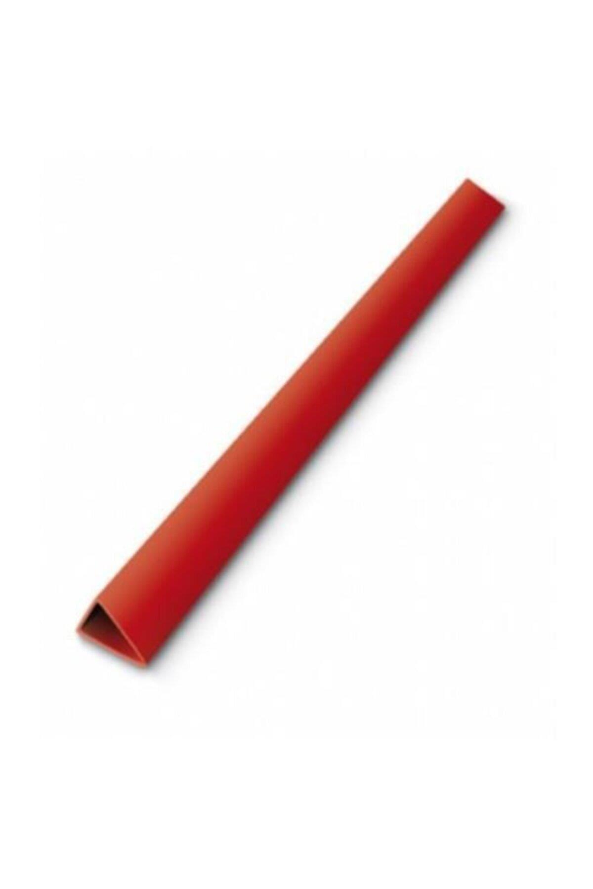 Mapi Profil Sırtlık Plastik Orta Üçgen 50-90 Sayfa 10 MM Kırmızı (100 Lü Paket)
