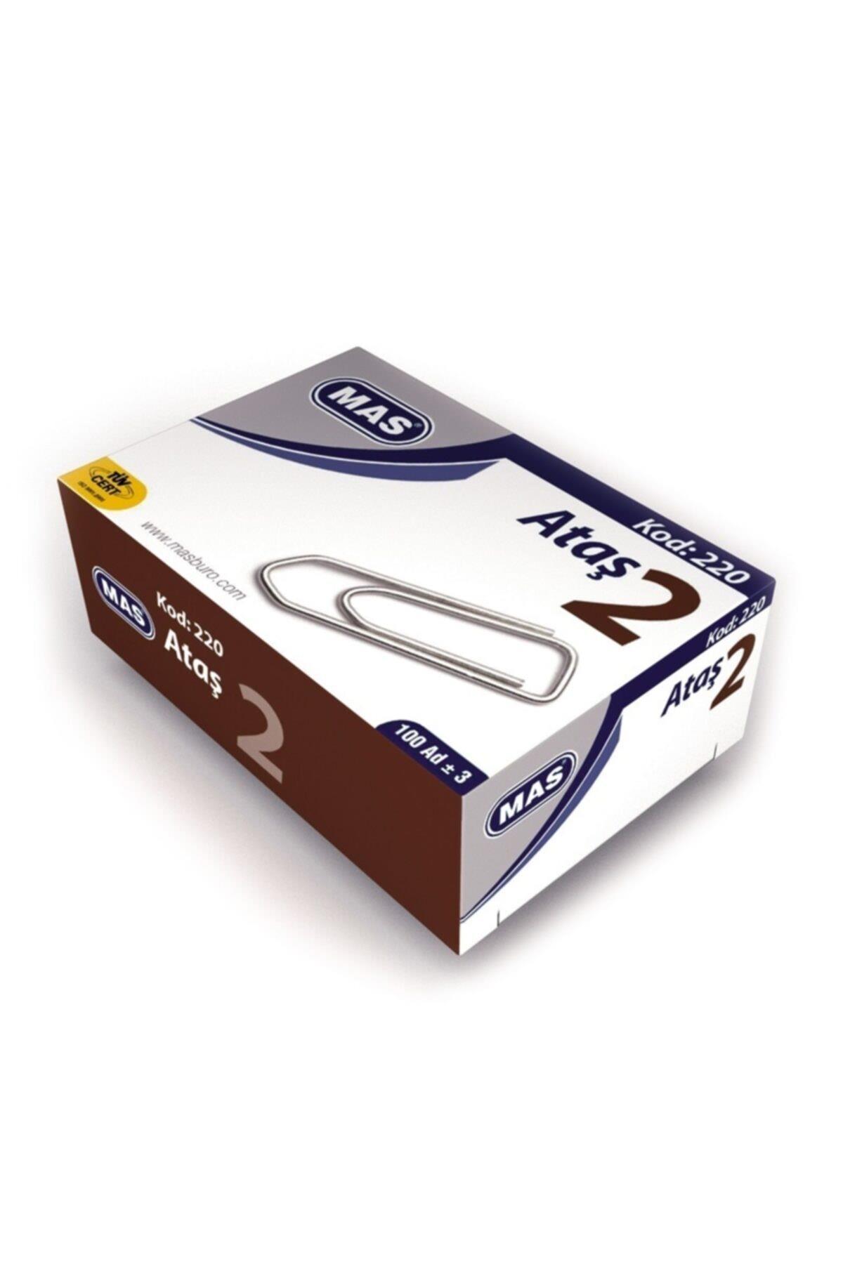 Mas Ataş Nikel Kaplı NO:2 100 LÜ (24 PAKET)