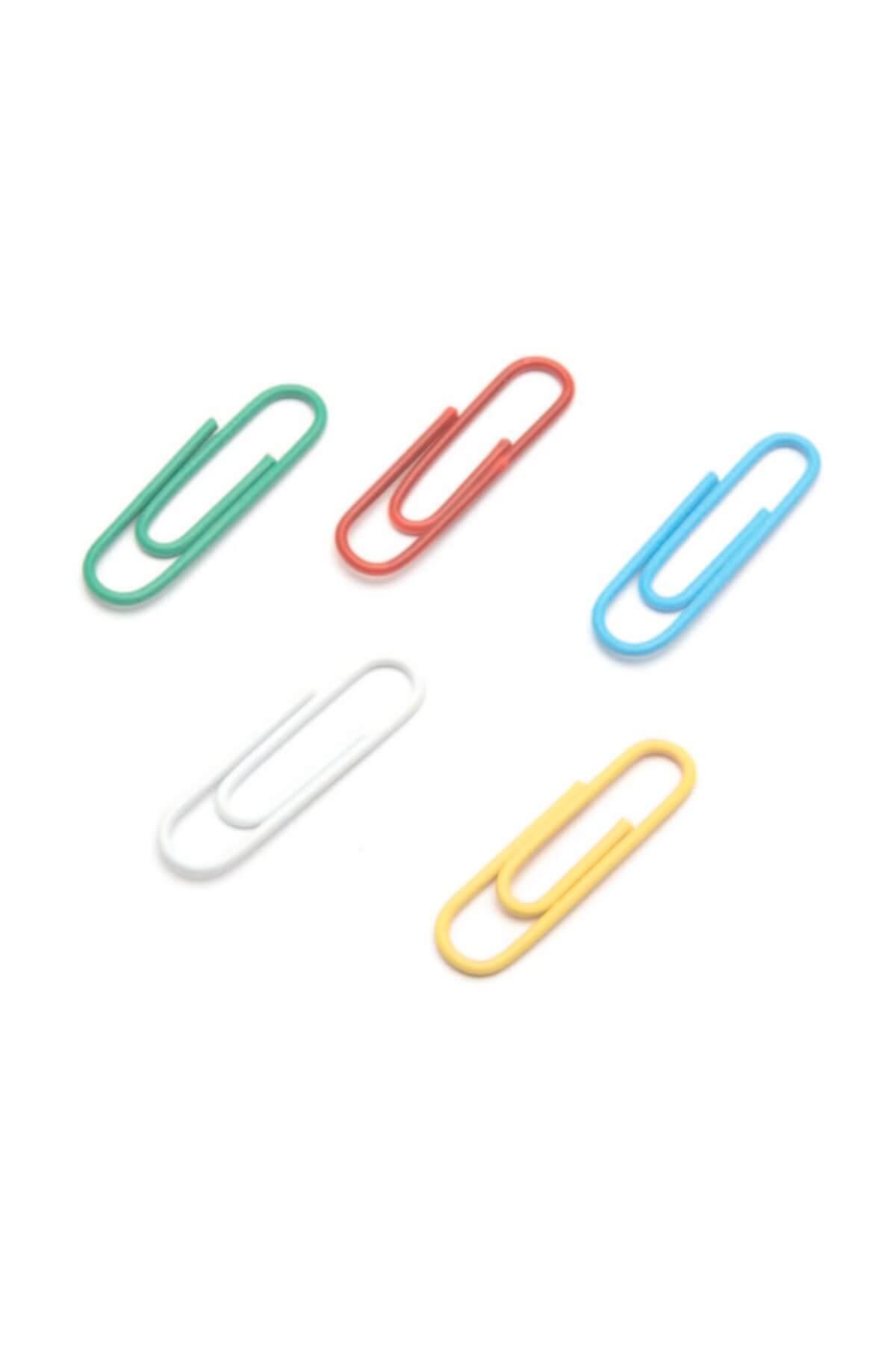 Mas 280 Renkli Ataş Plastik Kaplı Boy 28 Mm (36 Paket)