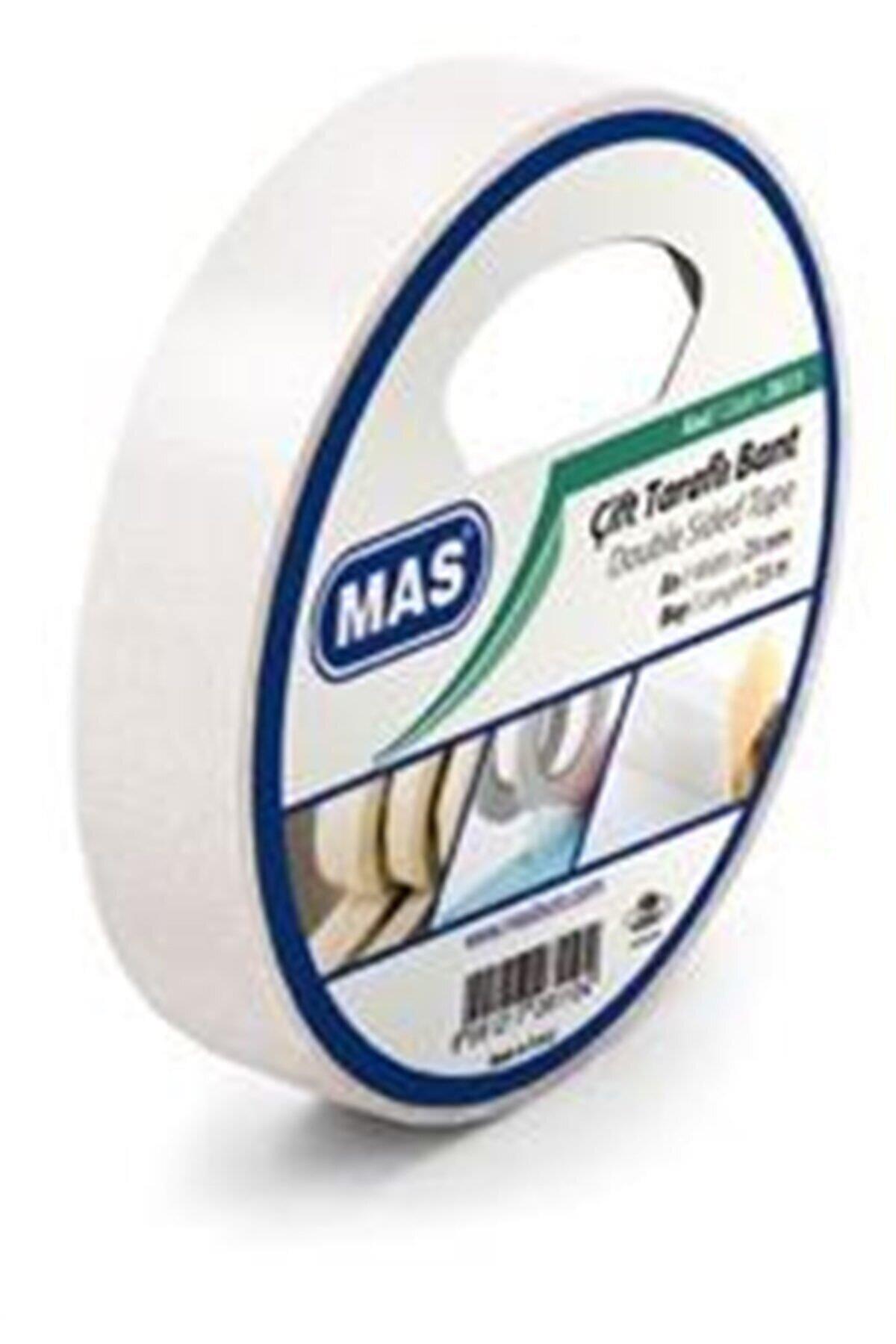 Mas Çift Taraflı Bant 25 mm x 25 metre