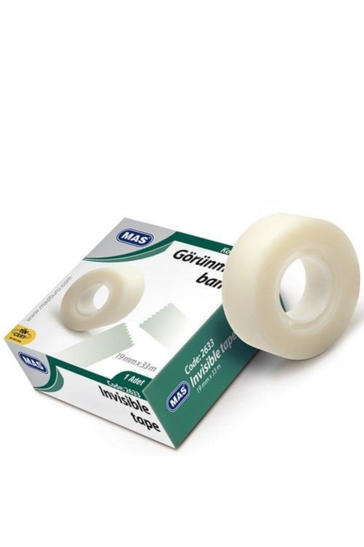 Mas Görünmez Bant 19 MM x 33 Metre (8 Li Paket)