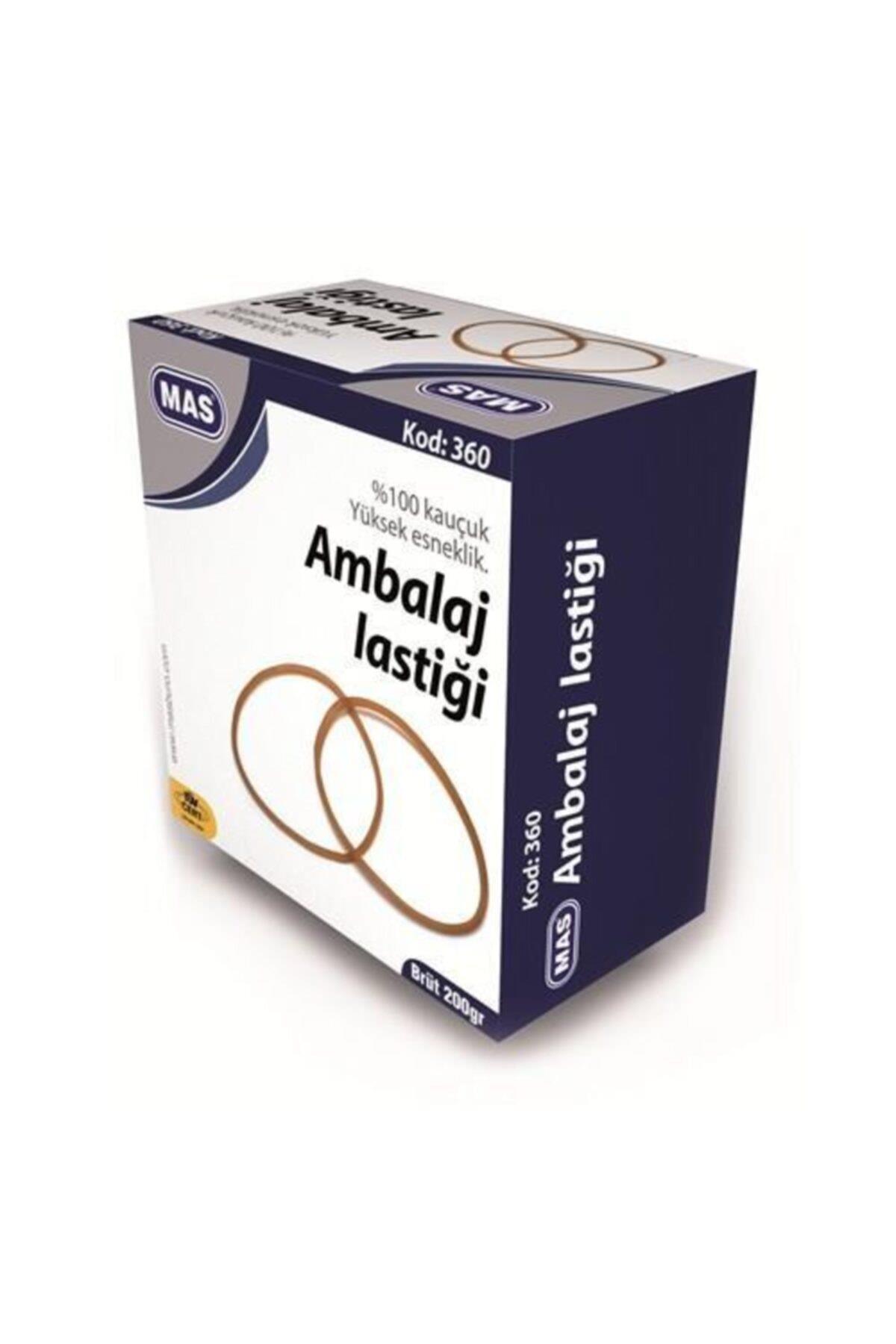 Mas Ambalaj Paket Lastiği 80x50 Mm 200 Gram (48 Paket)