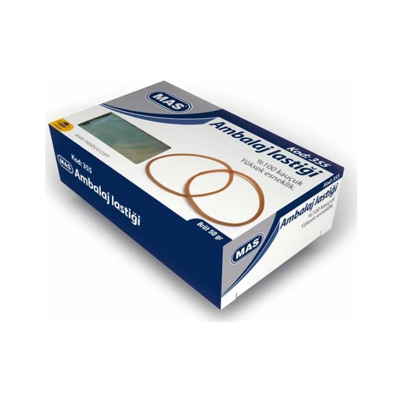 Mas Lastik Kutu Midi %100 Kauçuk 50 GR 355