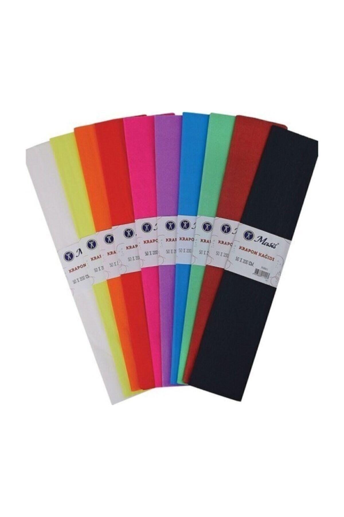 Masis Krapon Kağıdı Açık Fuşya Krapon Kağıdı (10 Lu Paket)
