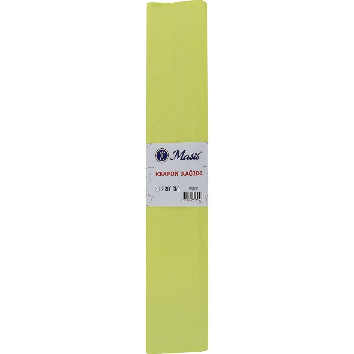 Masis Krapon Kağıdı Sarı Krapon Kağıdı (10 Lu Paket)