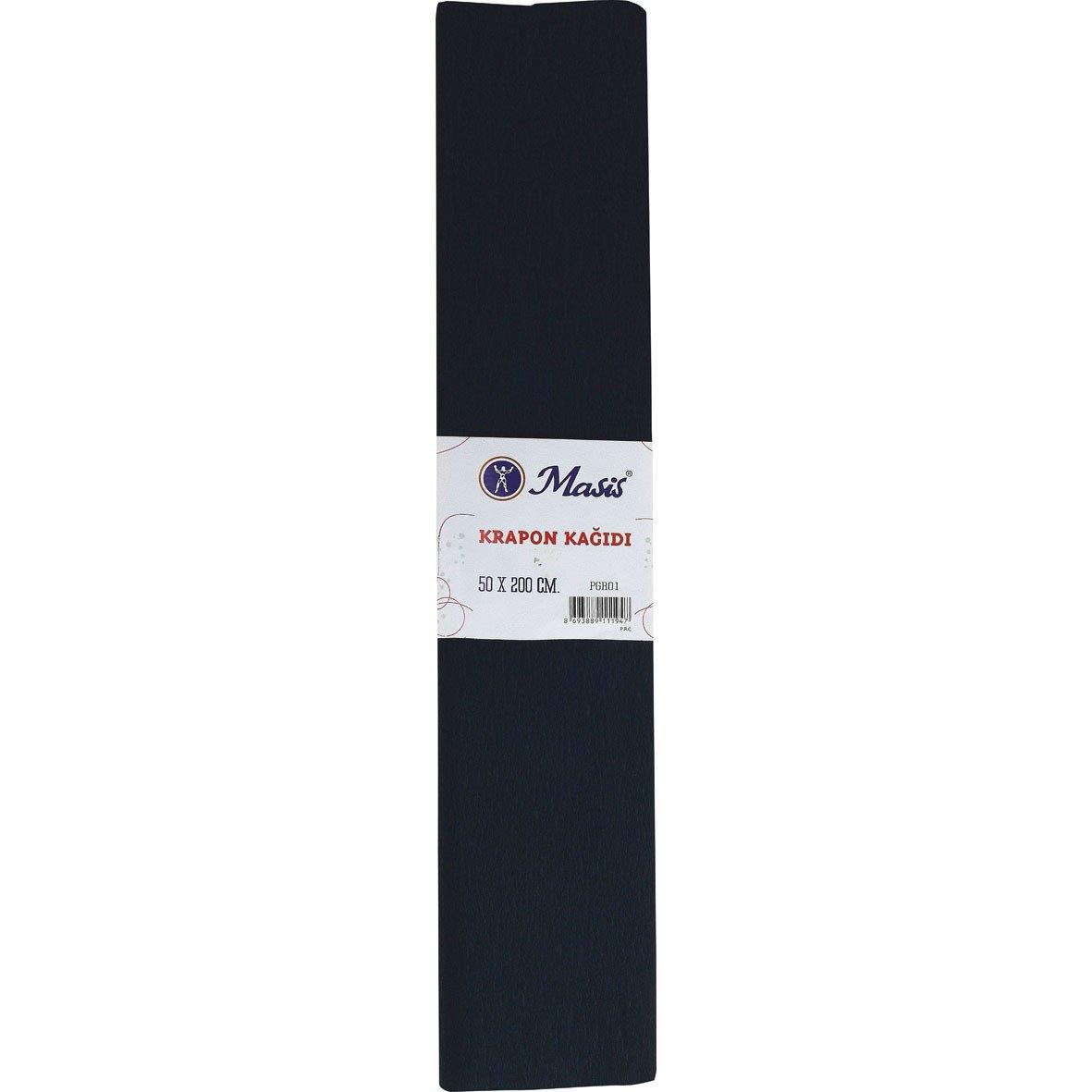Masis Krapon Kağıdı Siyah Krapon Kağıdı (10 Lu Paket)