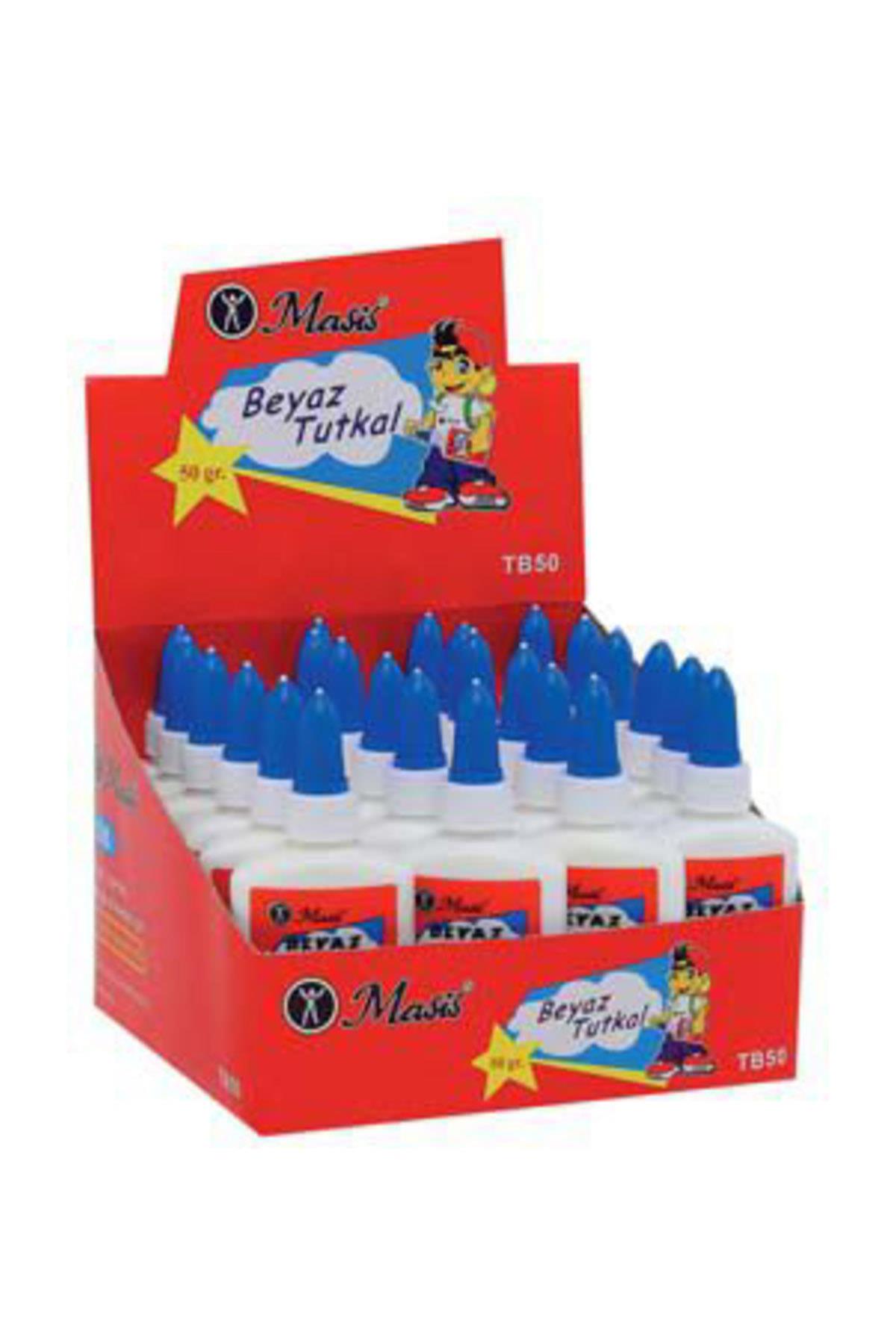 Masis Tutkal 50 Gram Beyaz Tutkal (24 Adet)