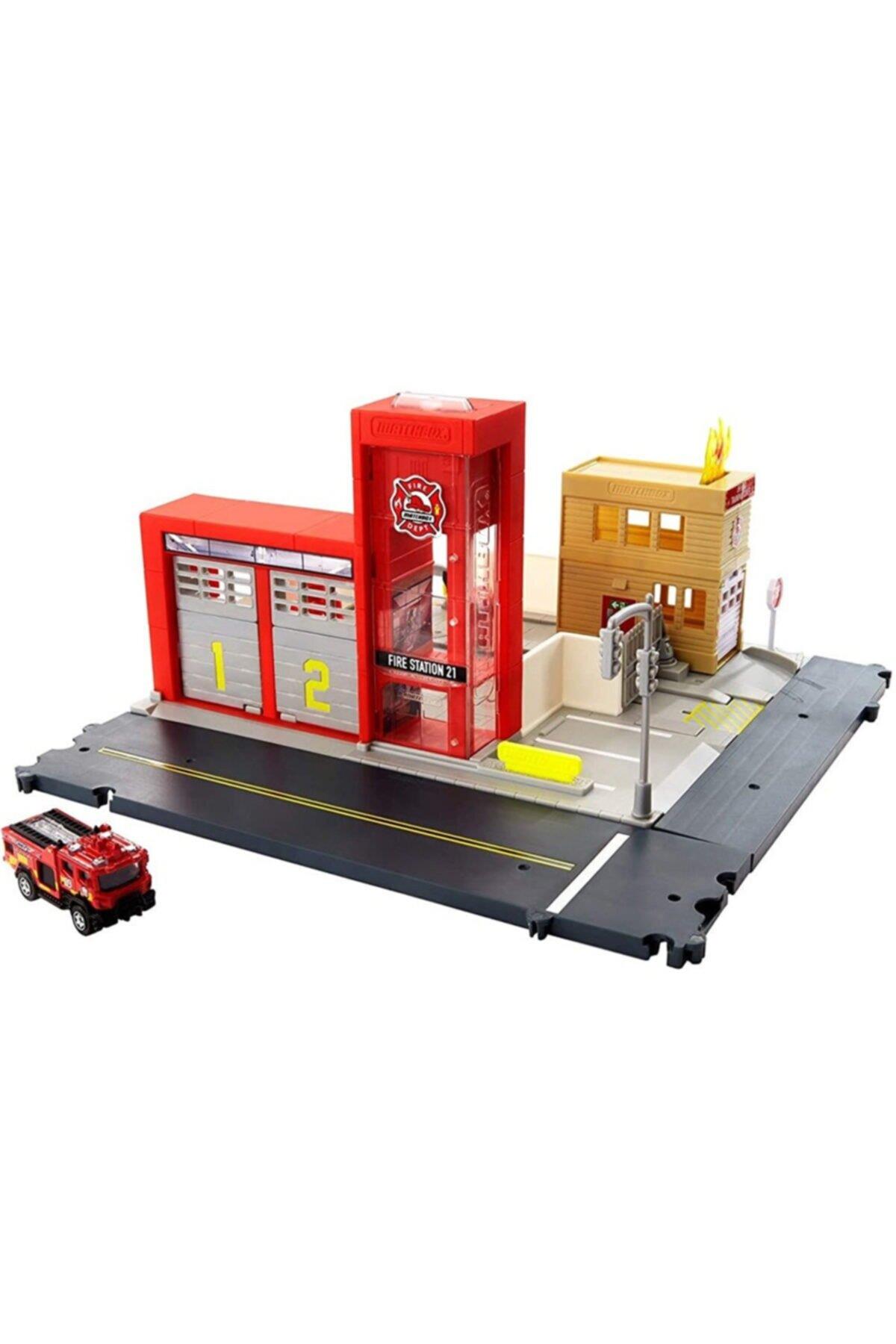 Matchbox Aksiyon Sürücüleri İtfaiye Kurtarma Ekibi Oyun Seti HBD74