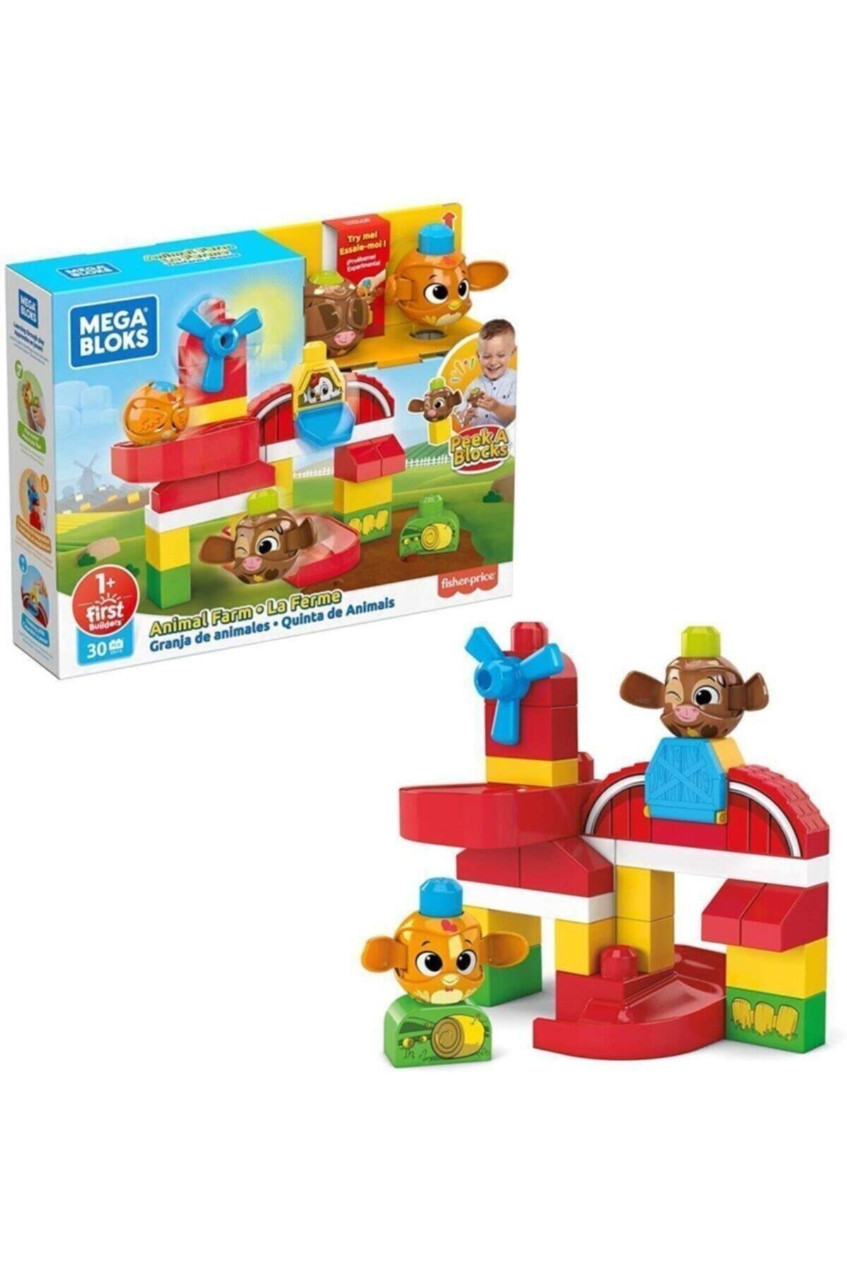 Fisher-Price Mega Bloks Hayvan Çiftliği 30 Parça Yapı Blokları