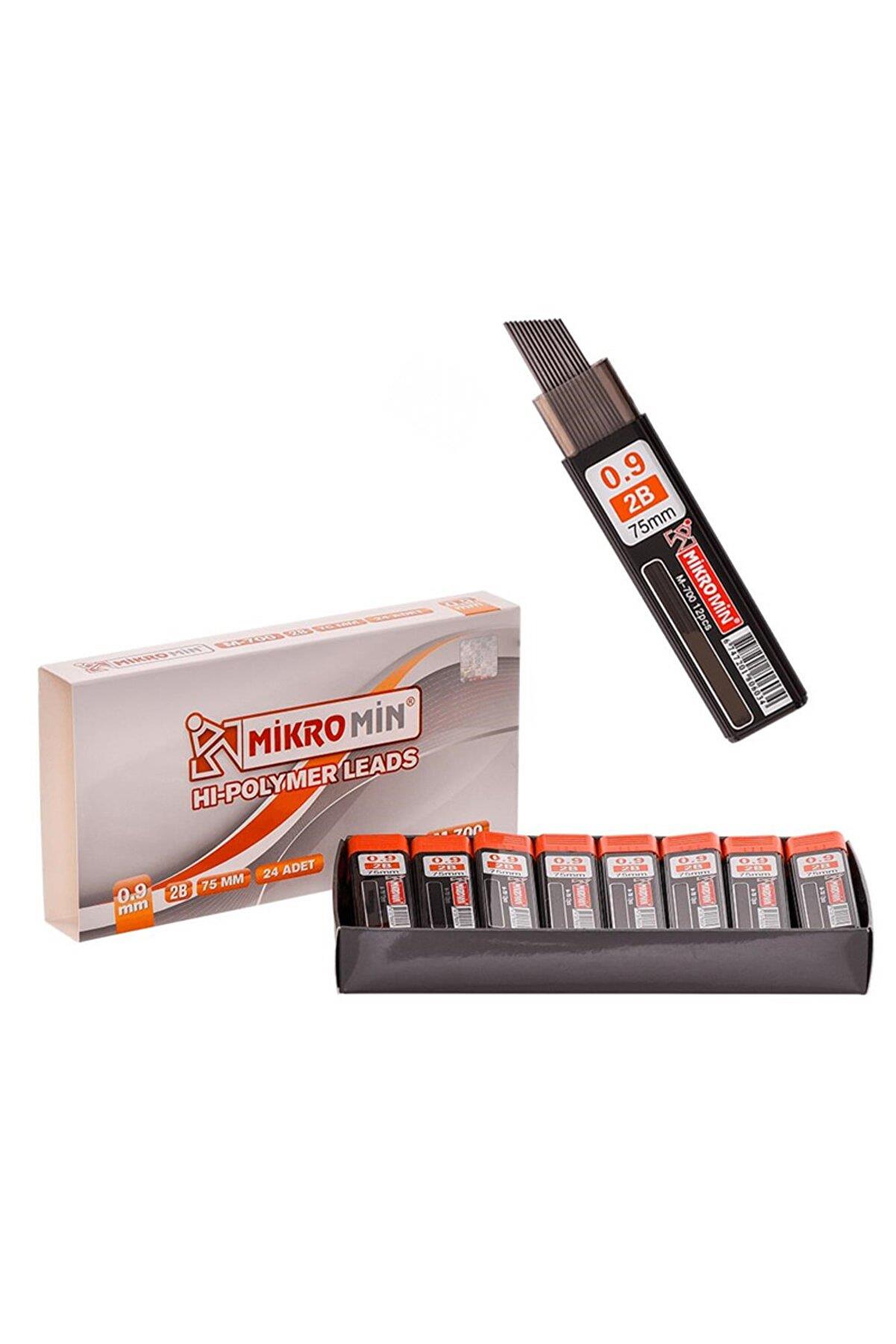 Mikro 0.9 mm Uç 75 MM 0.9 Kalem Ucu (1 Paket 24 Tüp Uç)