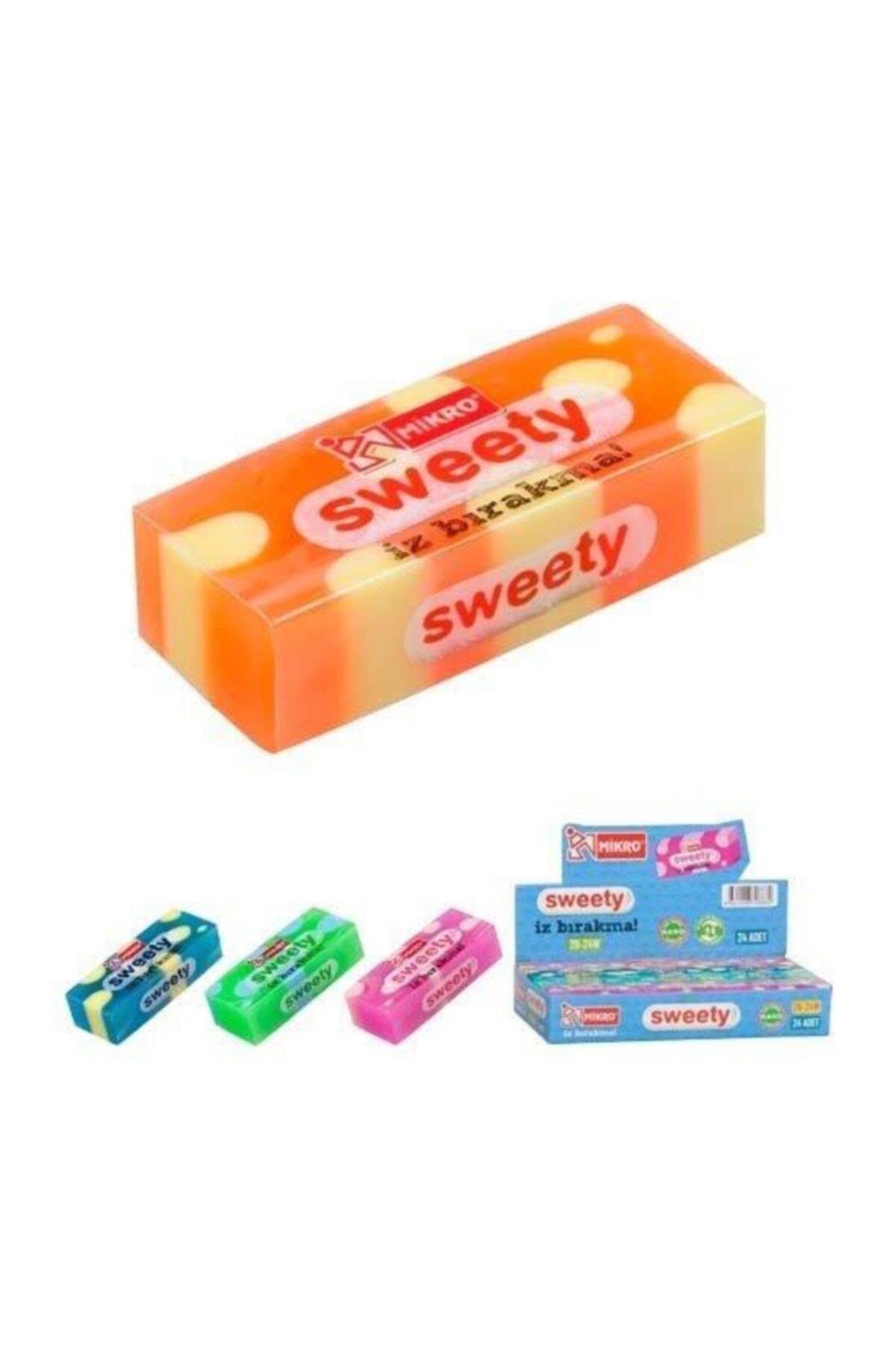 Mikro Silgi 2b-24w Sweety Nano 24 Lü (1 Paket 24 Adet)