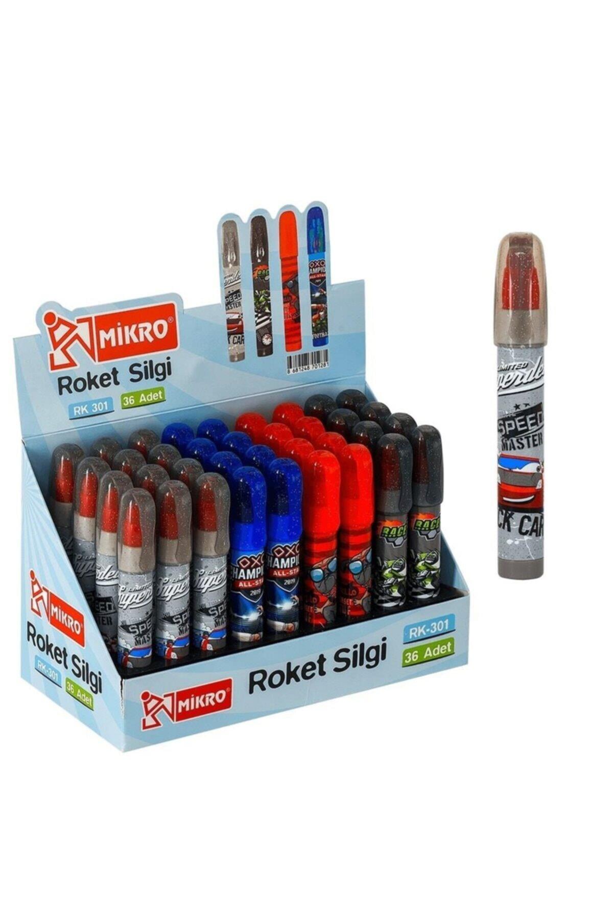 Mikro Silgi Yumurtlayan Öğrenci Silgisi (36 Lı Paket)