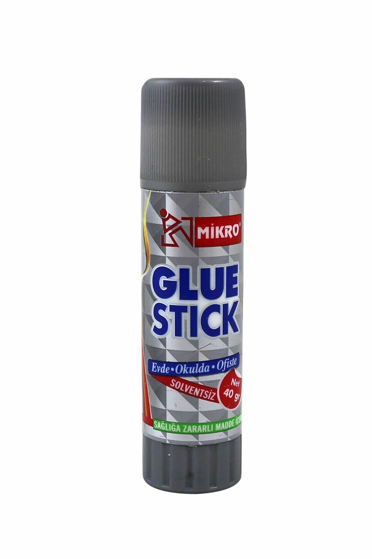 Mikro Stick Yapıştırıcı Solventsiz 40 Gram (12 Li Paket)