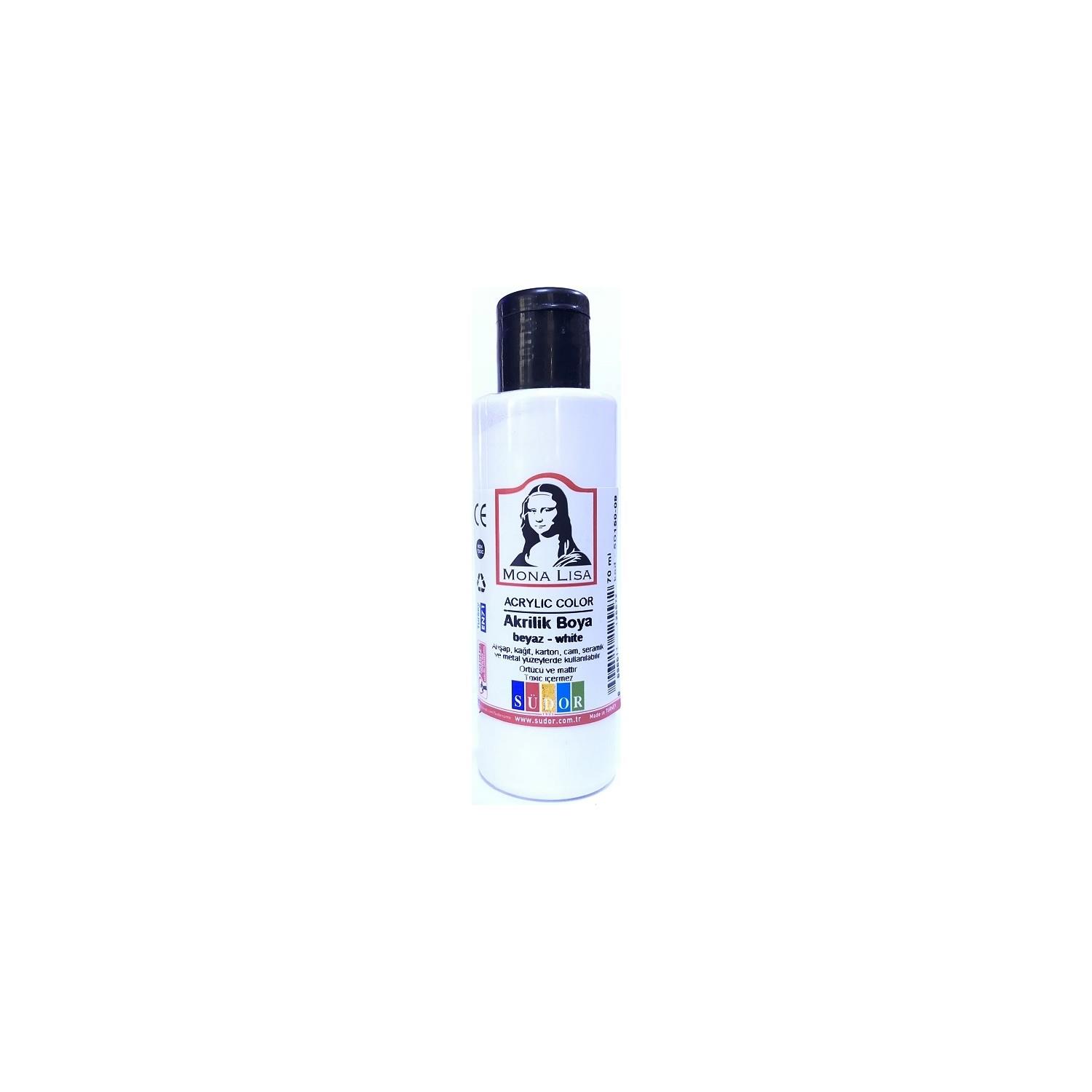 Monalisa Akrilik Boya 100 ML Beyaz SD150-09