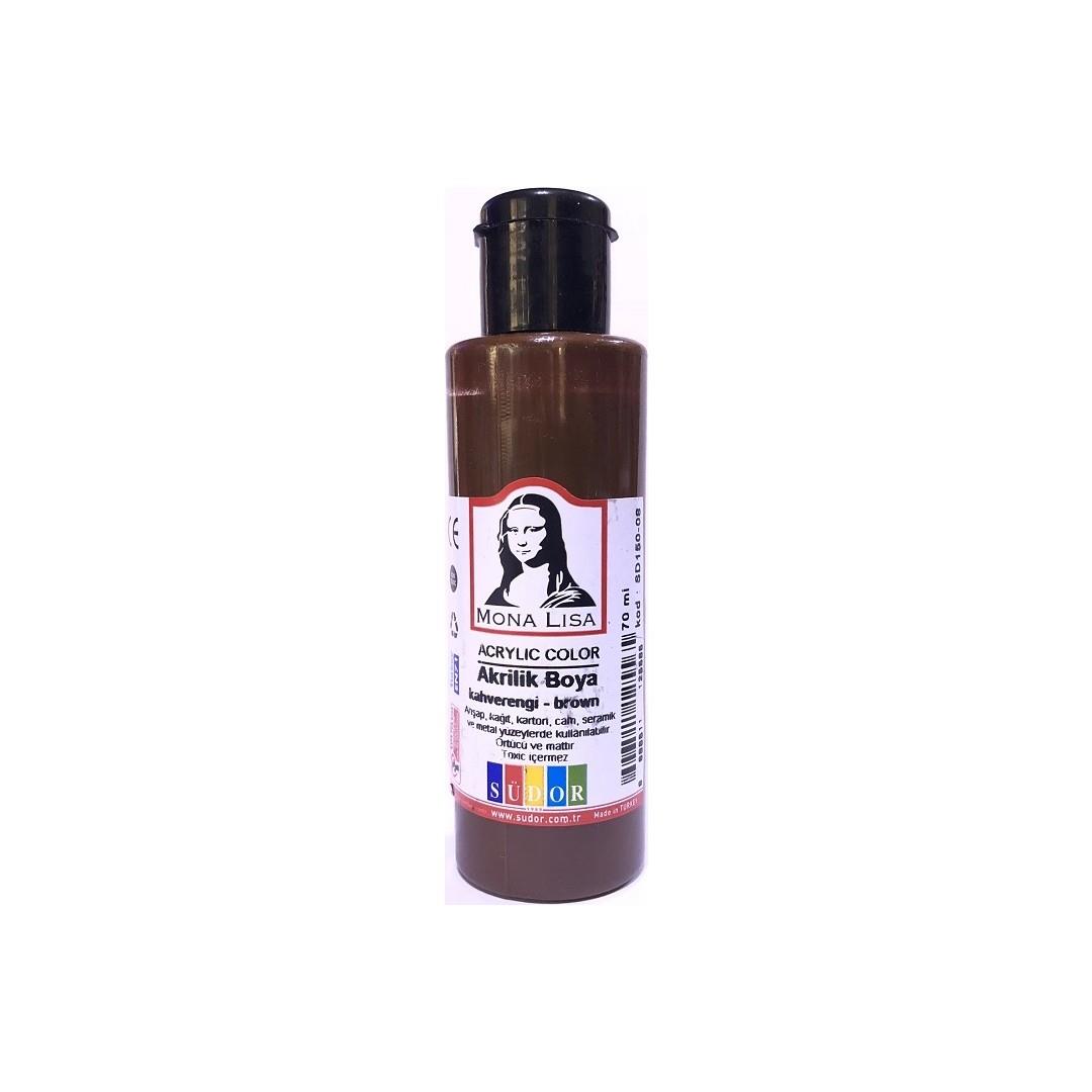Monalisa Akrilik Boya 100 ML Kahverengi SD150-08
