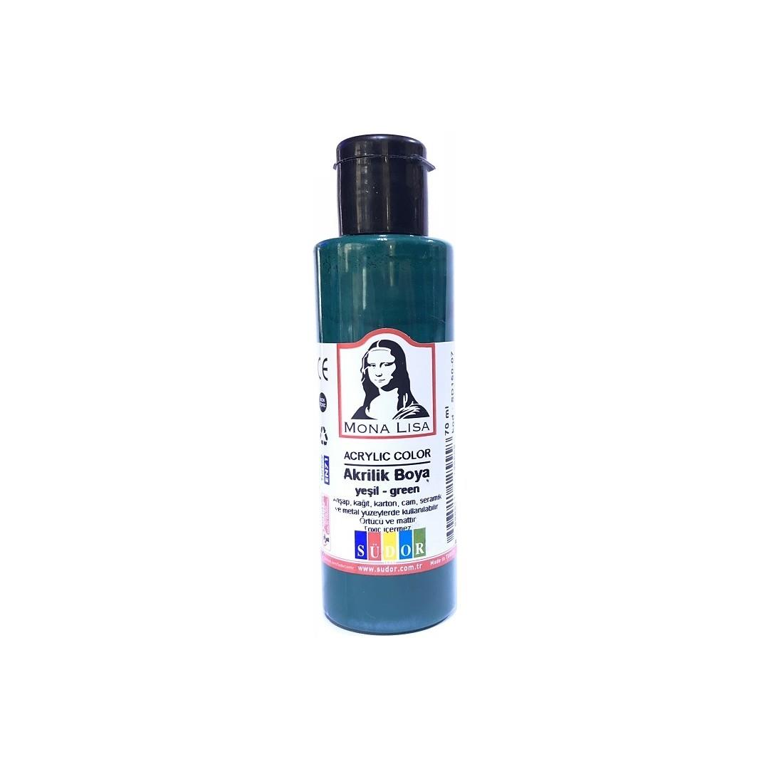 Monalisa Akrilik Boya 100 ML Koyu Yeşil SD150-07