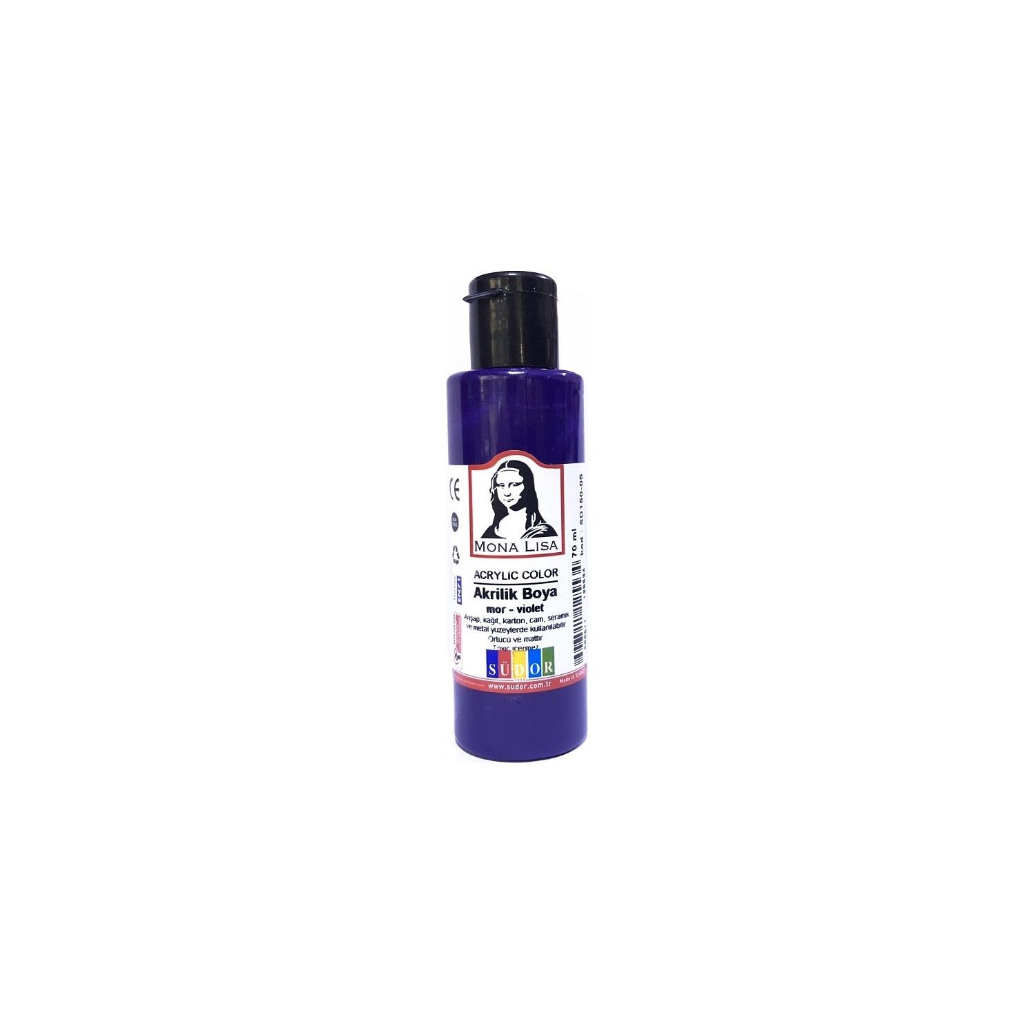 Monalisa Akrilik Boya 70 ML Mor SD150-05