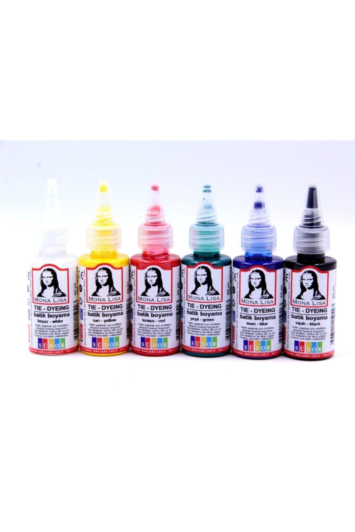 Monalisa Batik Boyası 6x40 ML Set BTK-X6