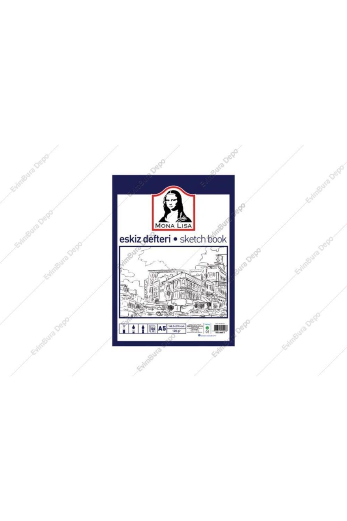 Monalisa Eskiz Defteri Telli A5 120 GR 50 YP MN13-5