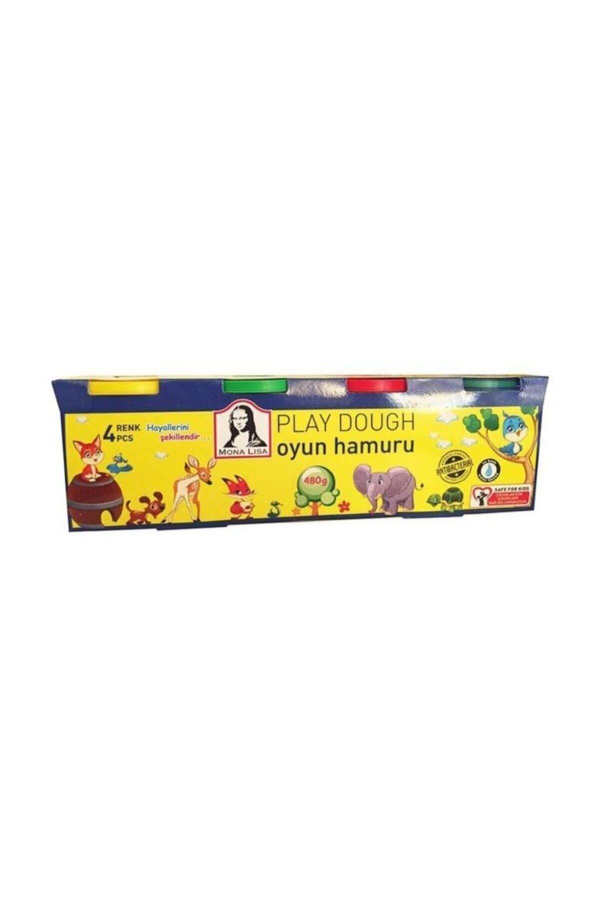 Monalisa Oyun Hamuru 480 GR 4 Renk SD244