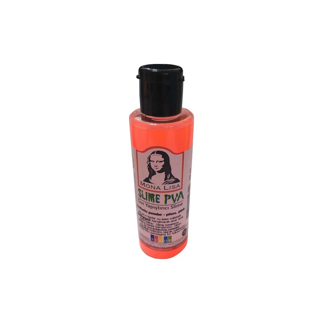 Monalisa Sıvı Yapıştırıcı Slime 70 ML Fosforlu Pembe SL01-12