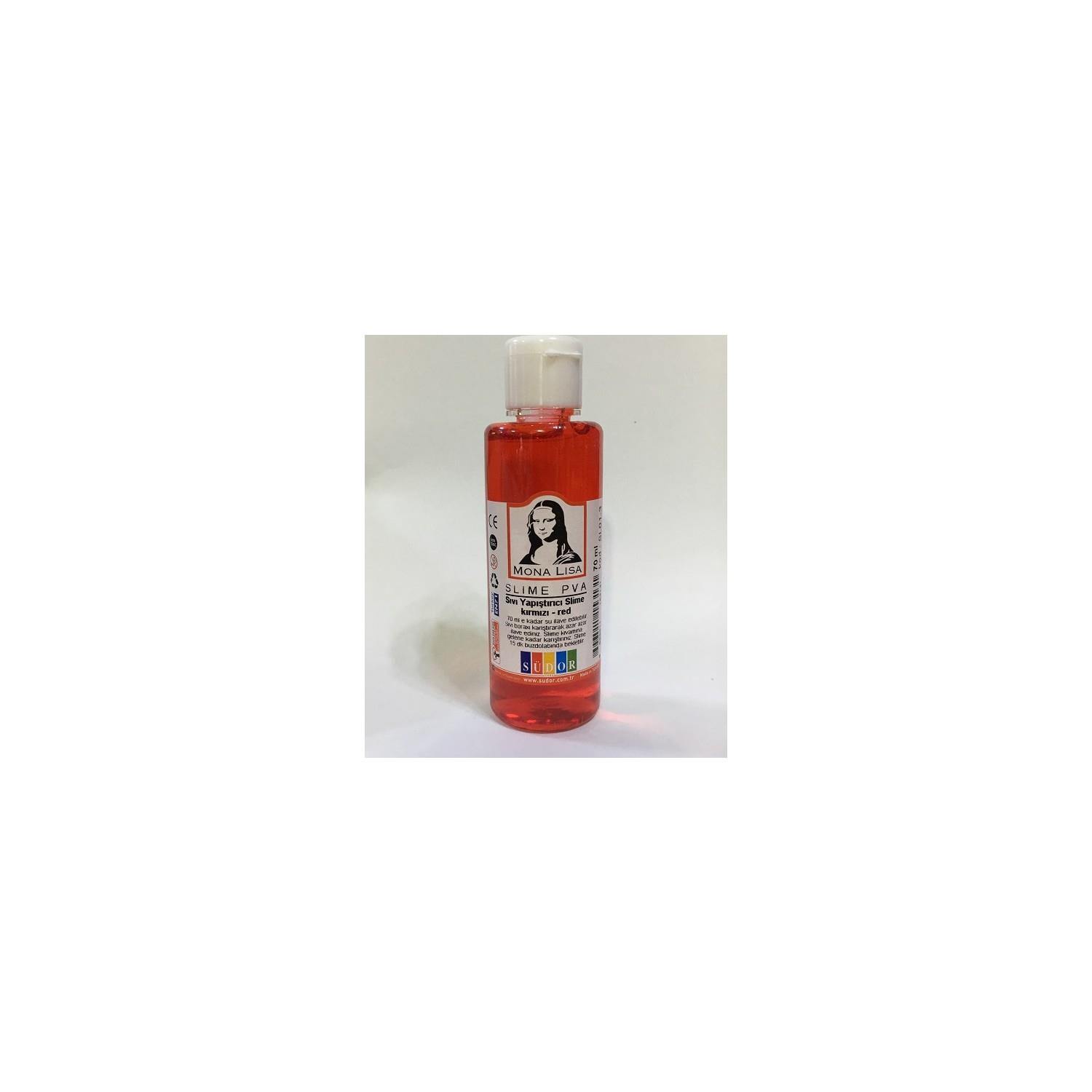 Monalisa Sıvı Yapıştırıcı Slime 70 ML Kırmızı SL01-3