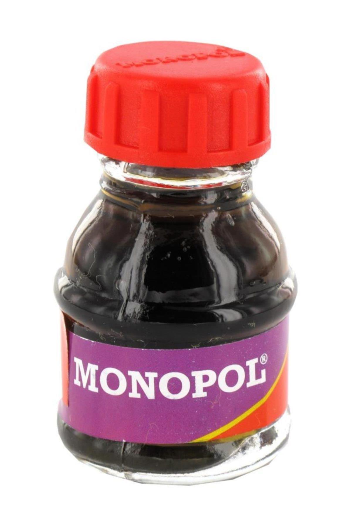 Monopol Çini Mürekkebi Cam Şişede Kırmızı 1104