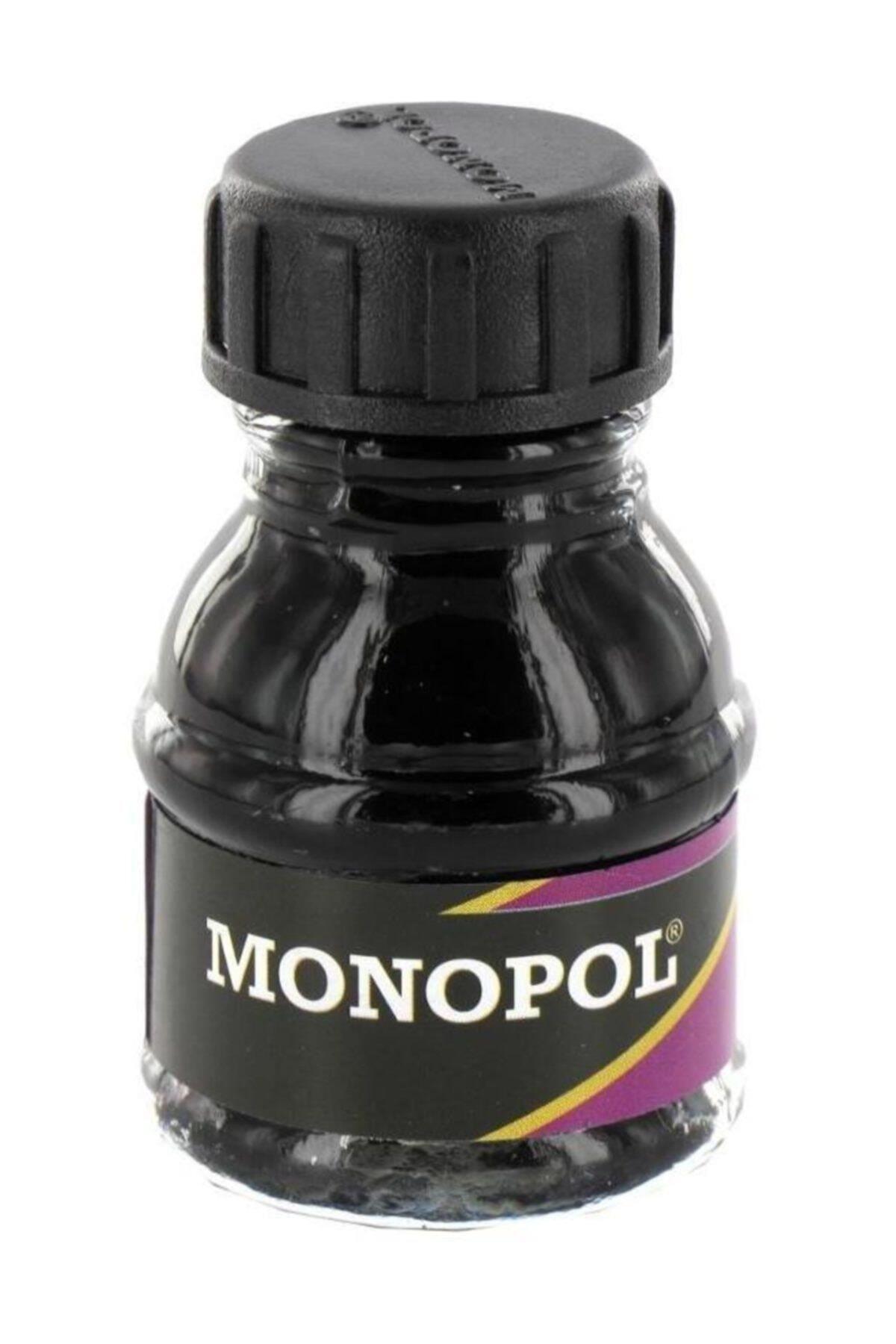 Monopol Çini Mürekkebi Cam Şişede Siyah 1102