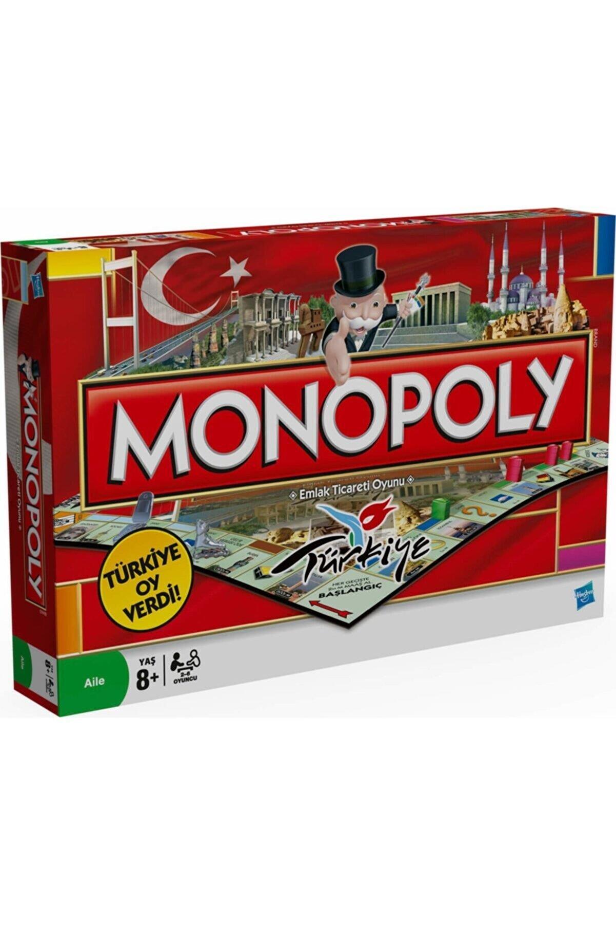 Hasbro Monopoly Türkiye 01610 %100 Orijinal Lisanslı Ürün