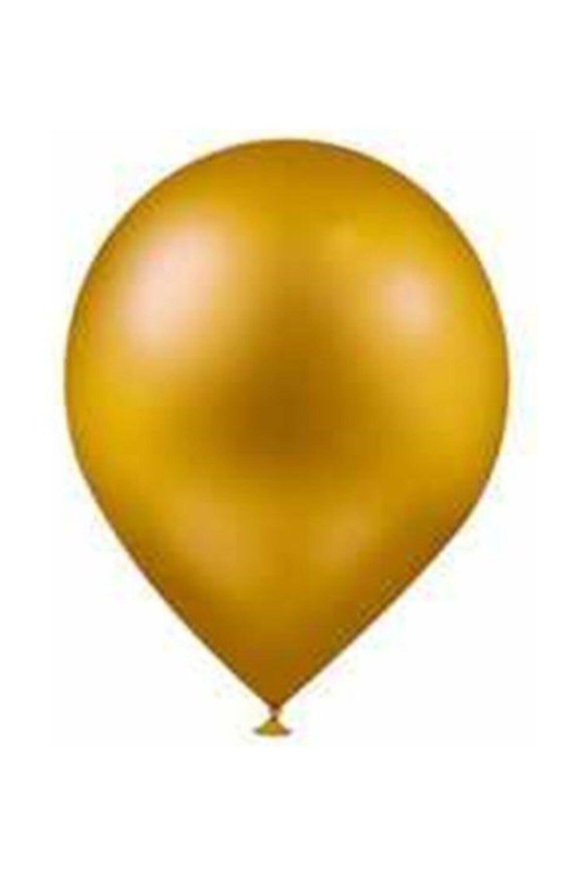 Nedi Balon Metalik Altın (100 Lü Paket)