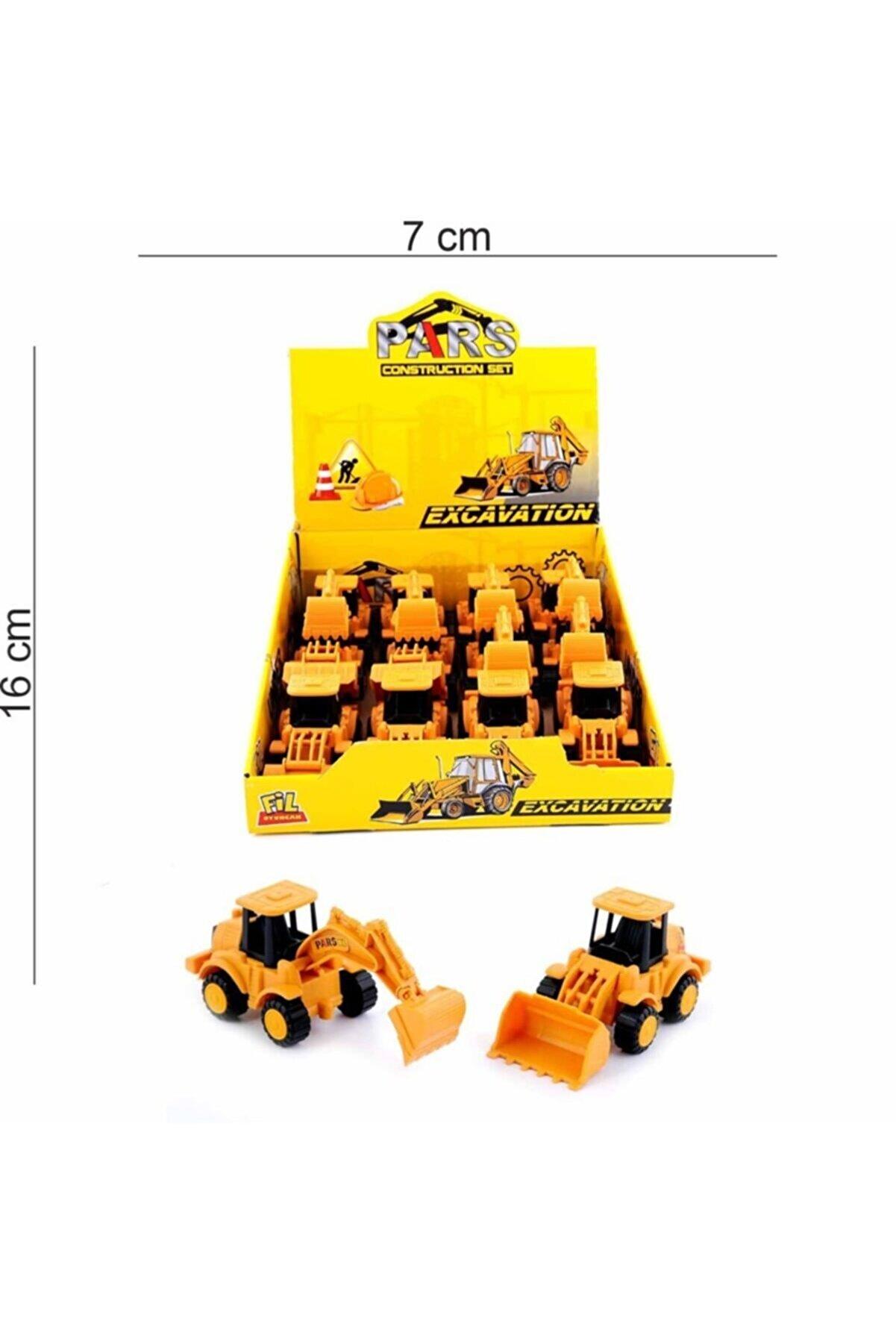 Nizam Oyuncak Sürtmeli Kepçe Dozer (1 Adet)