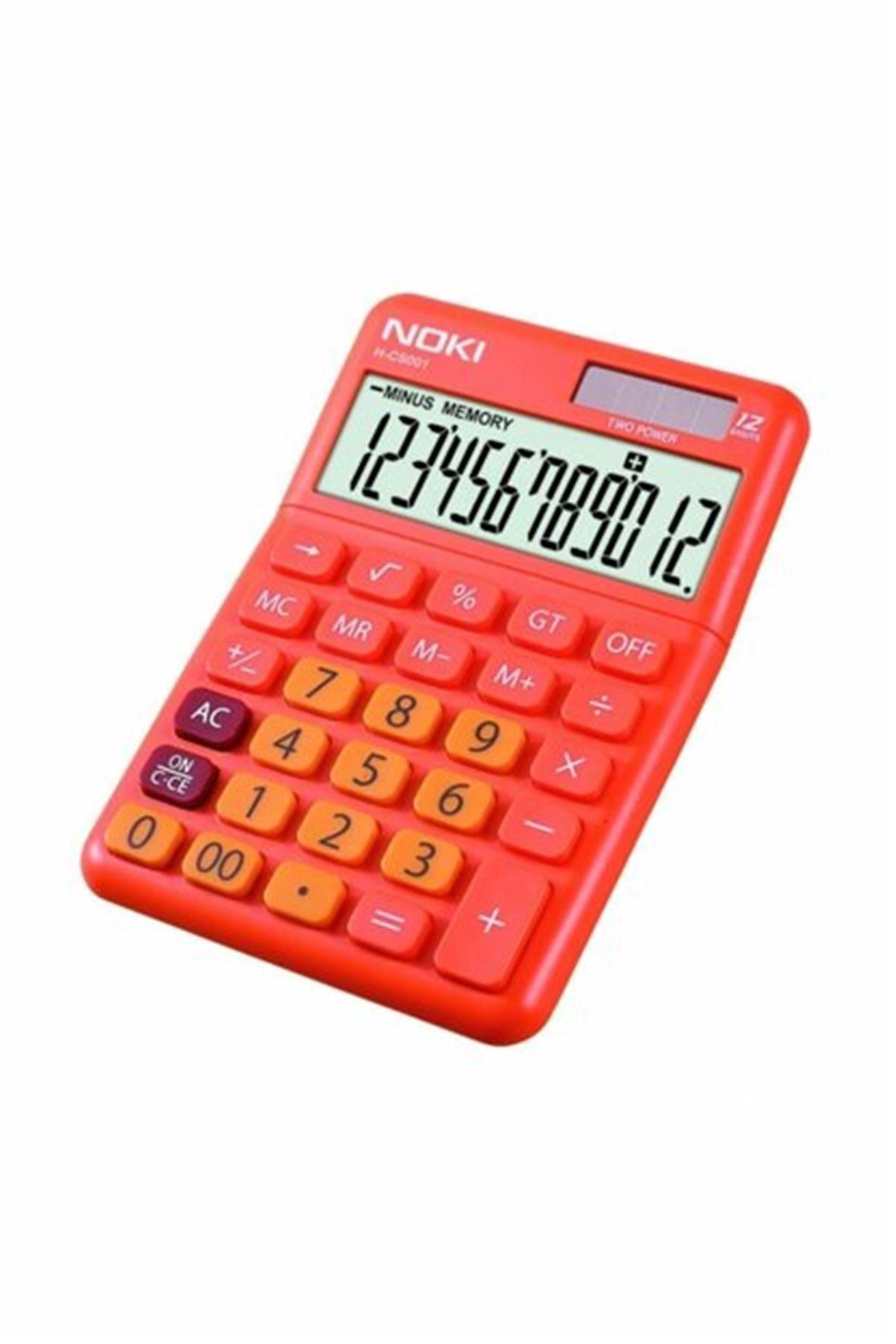 Noki Hesap Makinası 12 Haneli (Karışık Renk 1 Adet)