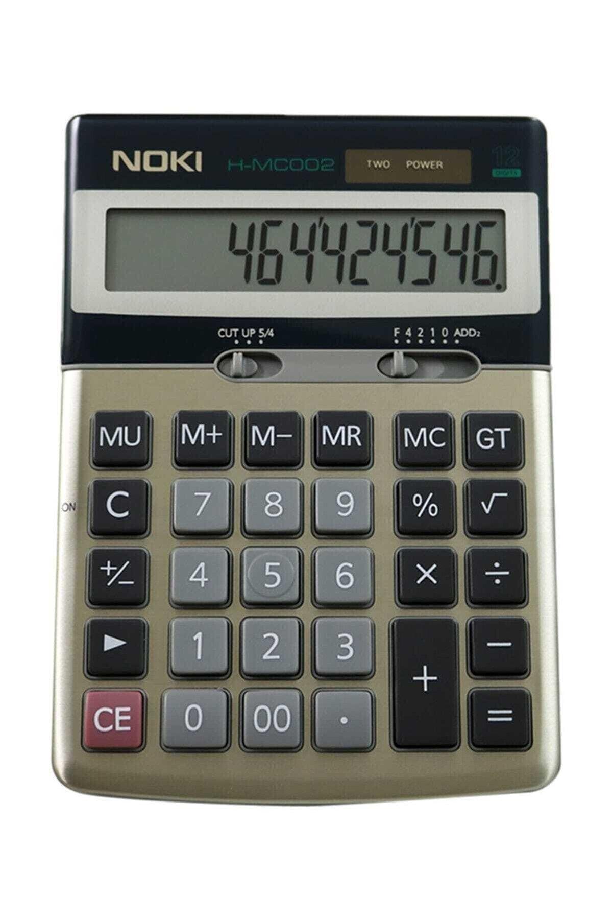 Noki Hesap Makinası 12 Hane Masa Üstü Hesap Makinesi