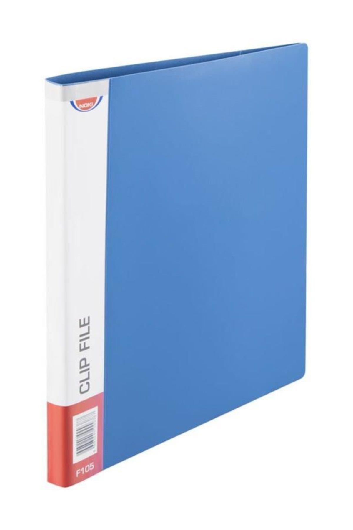 Noki Katalog (Sunum) Dosya Ekonomik Lastikli 80 Lİ A4 Mavi 64180