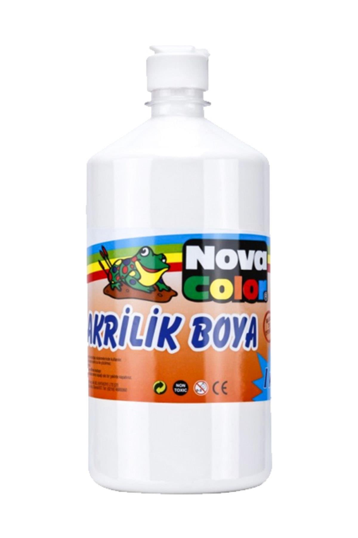 Nova Color Akrilik Boya 1 KG Beyaz NC-225